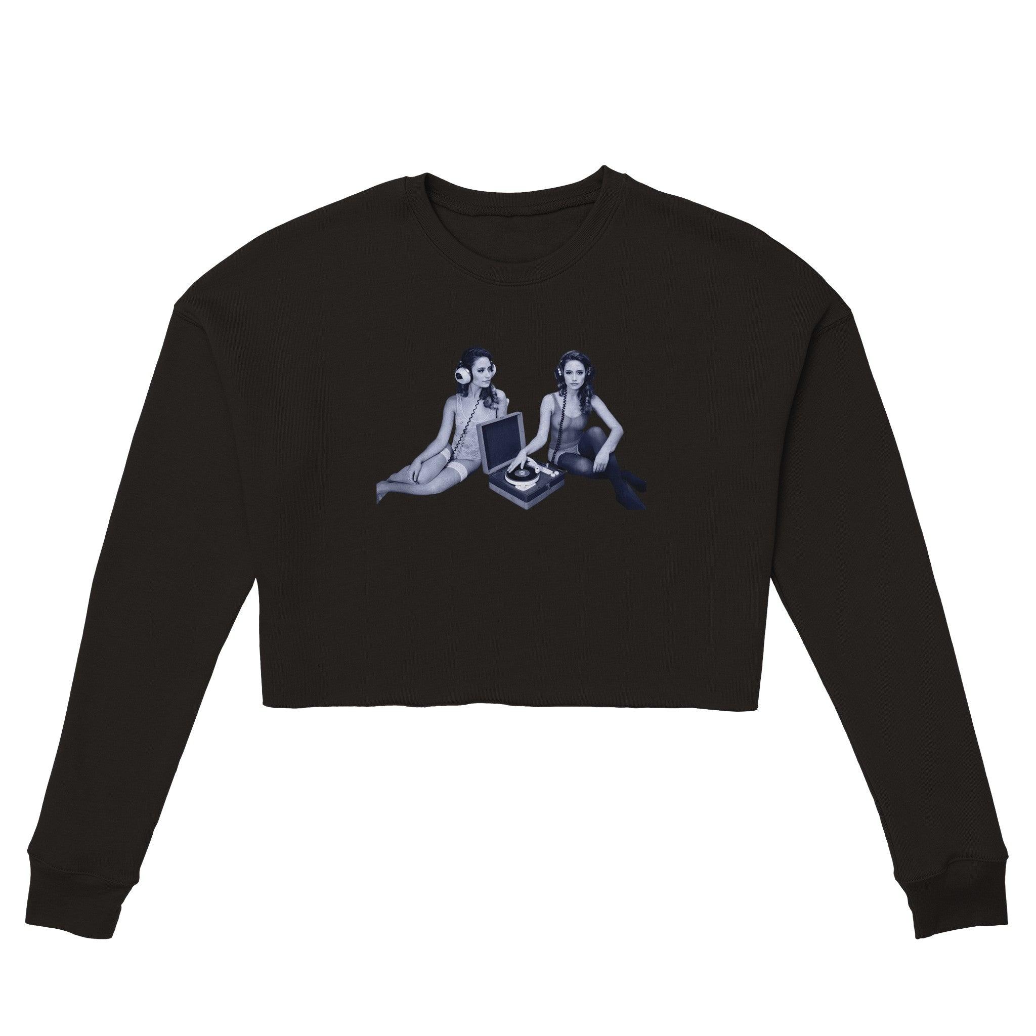 'Pre-Party' Cropped Sweatshirt - POMA