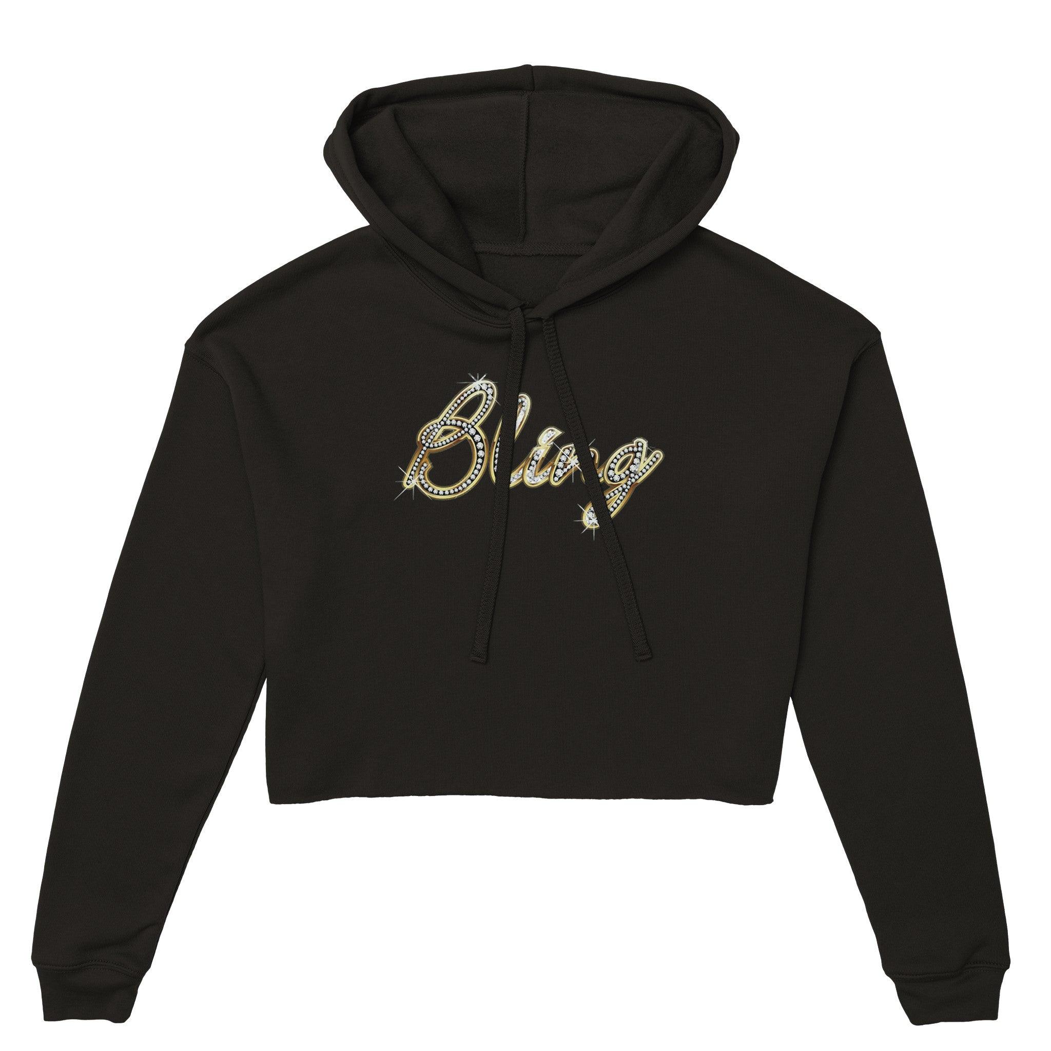 'Bling' Cropped Hoodie - POMA