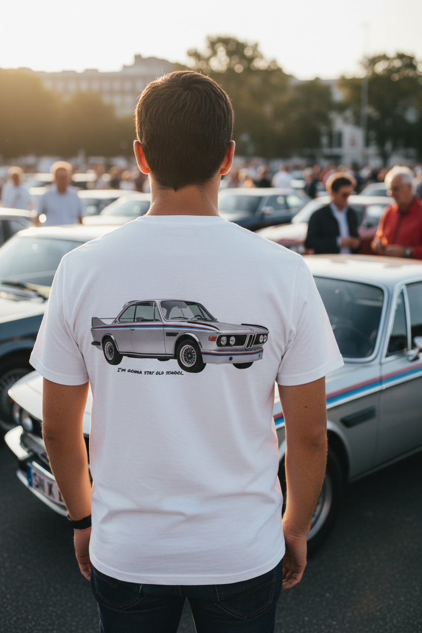 BMW Classic Race Car T-Shirt Lifestyle