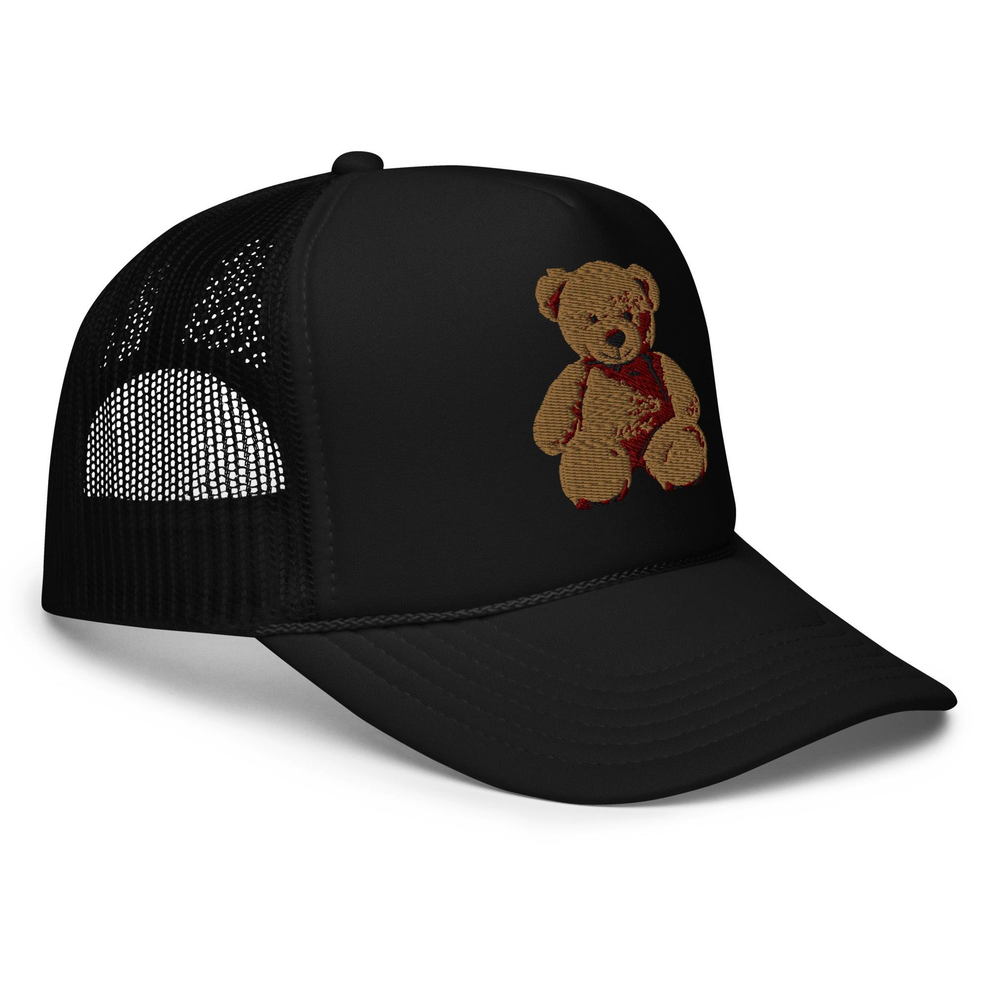 'Brown Bear' Foam trucker hat - POMA Graphics