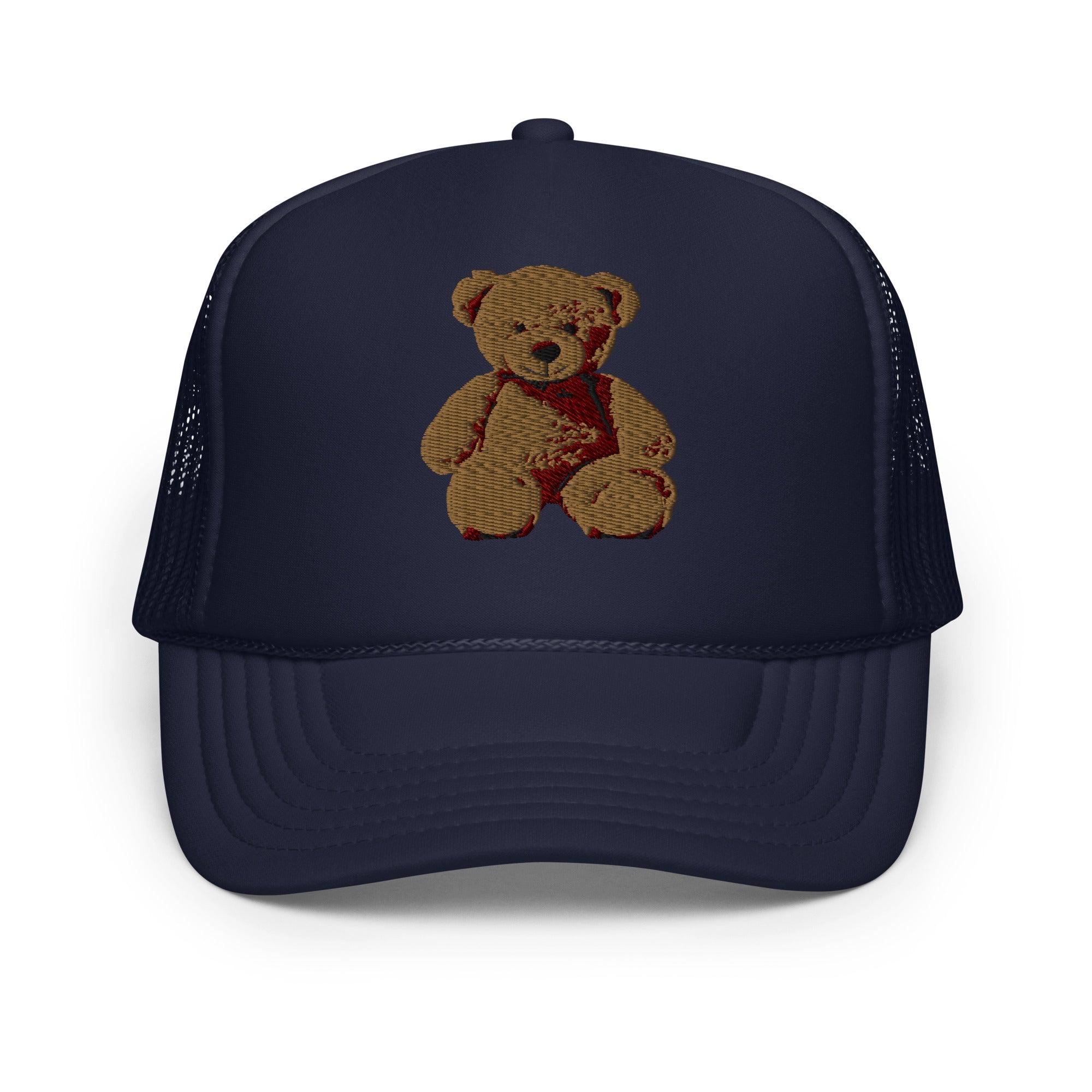 'Brown Bear' Foam trucker hat - POMA Graphics