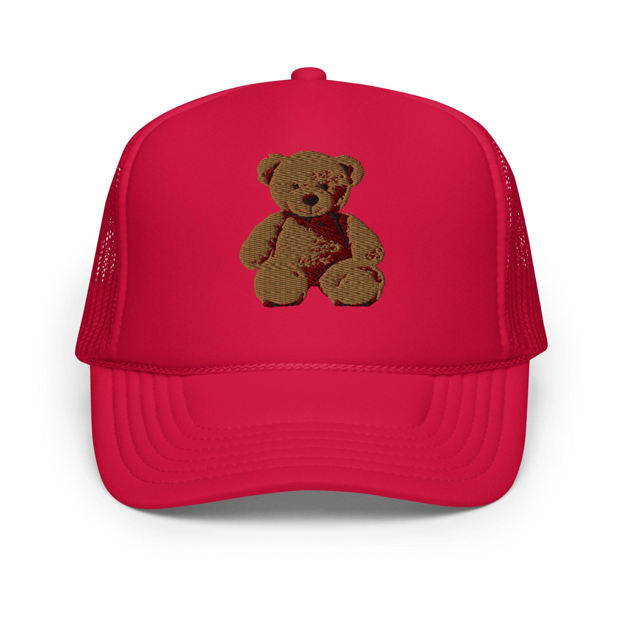 'Brown Bear' Foam trucker hat - POMA Graphics