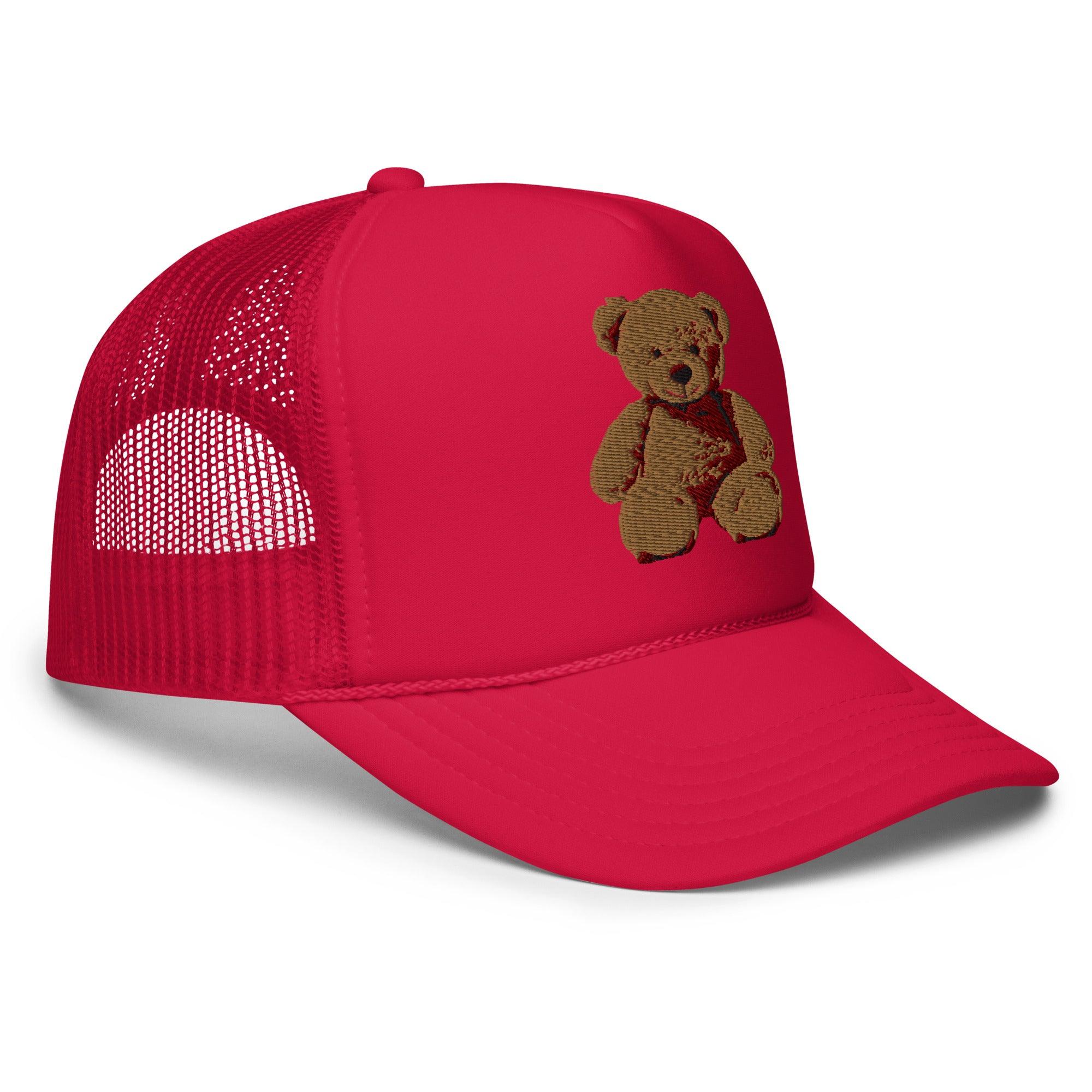 'Brown Bear' Foam trucker hat - POMA Graphics