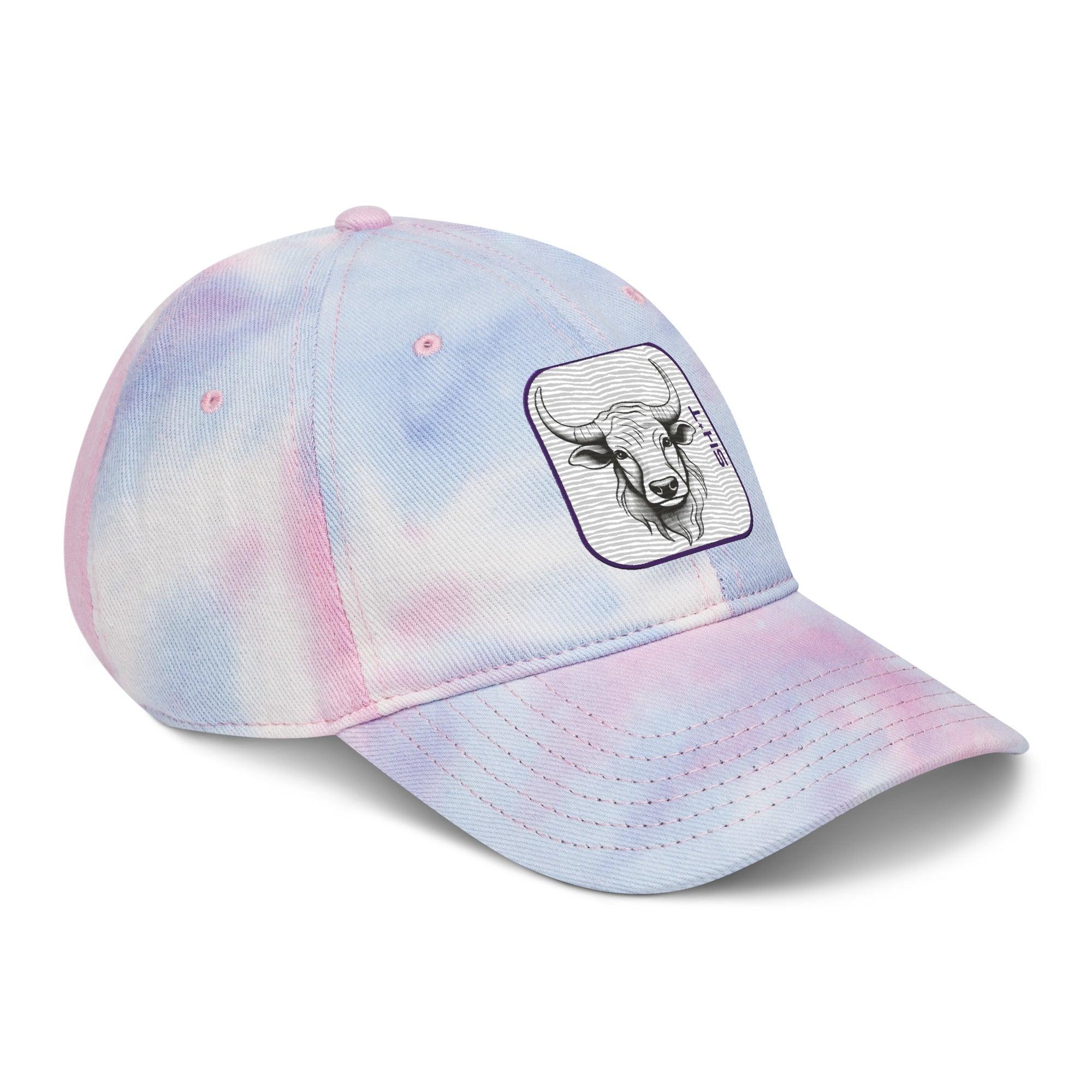 'Bull Sh*t' Tie dye hat - POMA Graphics