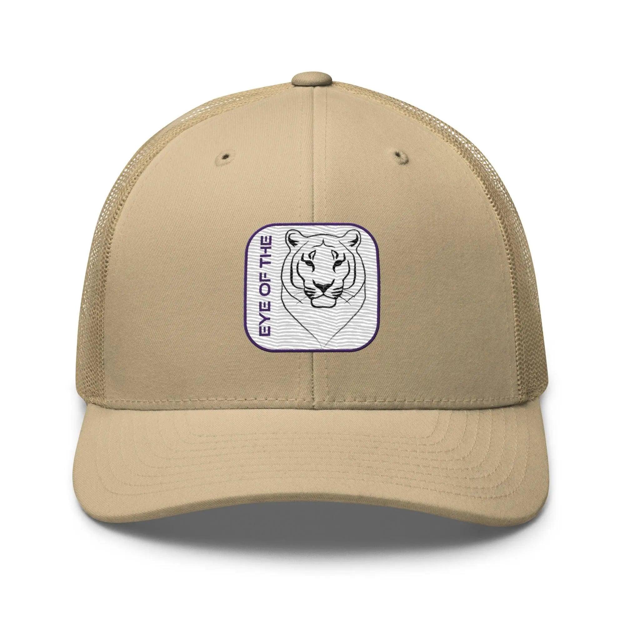 'Eye Of The Tiger' Retro Trucker Cap - POMA Graphics