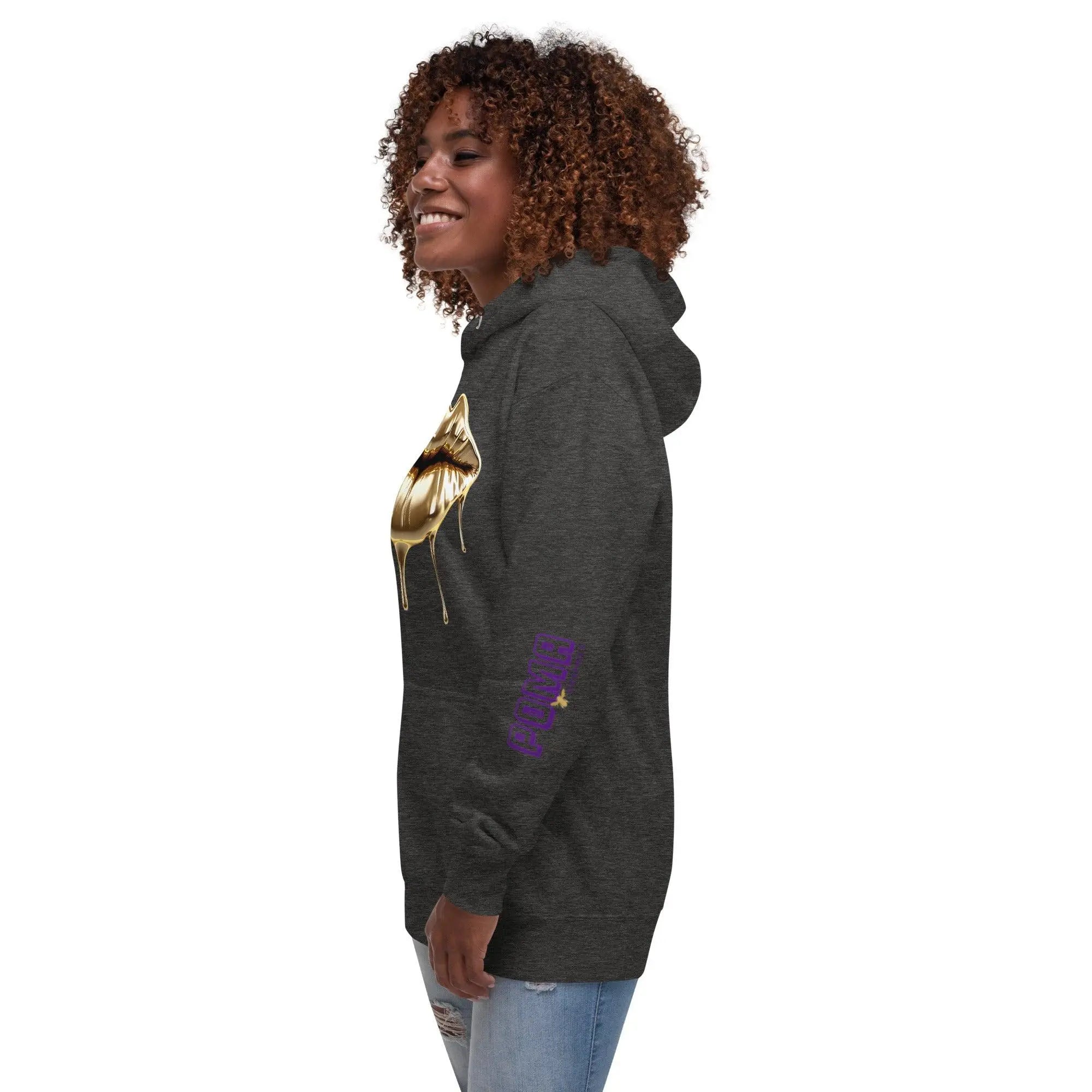 'Gold Edition Pure' Boyfriend Premium Hoodie - POMA Graphics