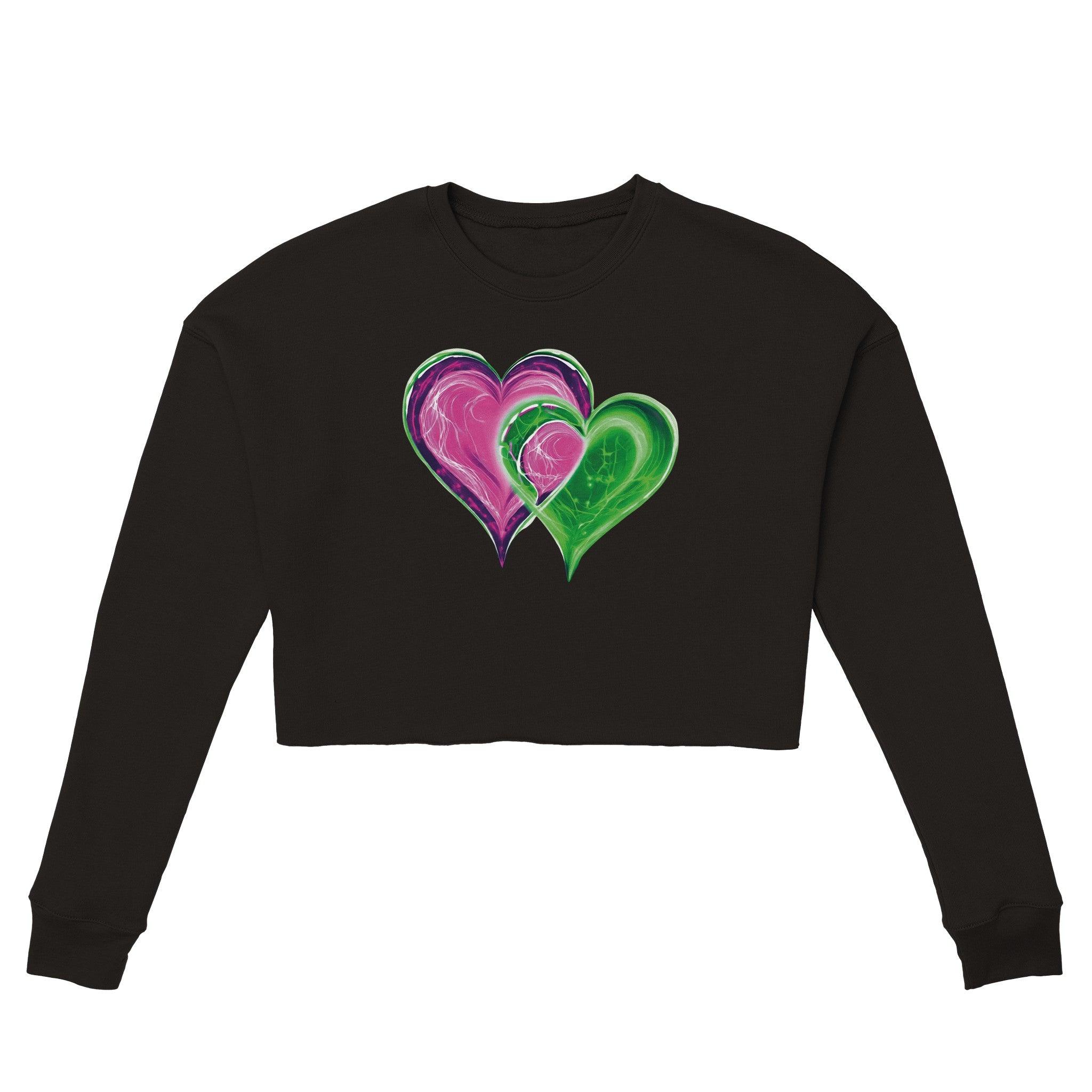 'Love' Cropped Sweatshirt - POMA