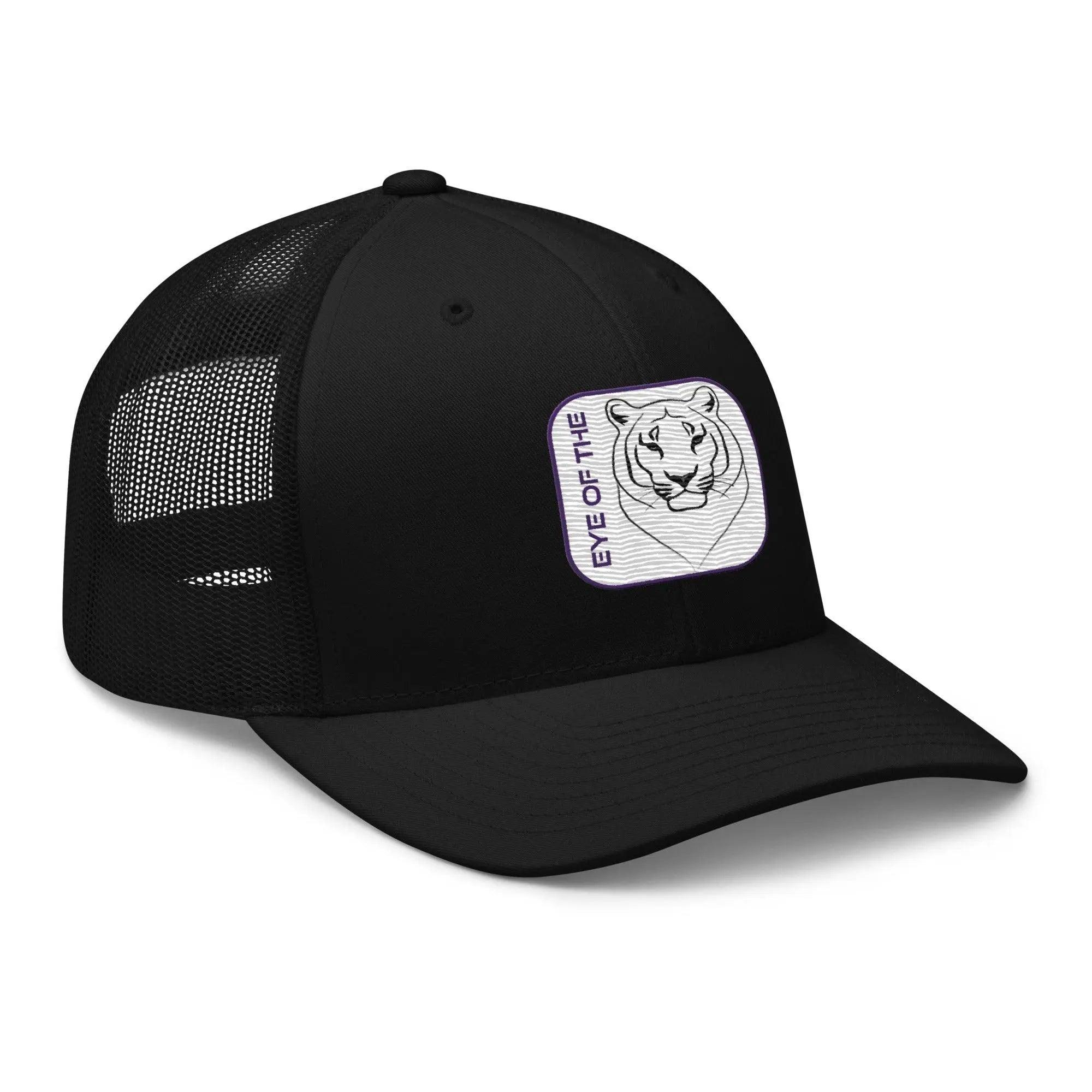 'Eye Of The Tiger' Retro Trucker Cap - POMA Graphics