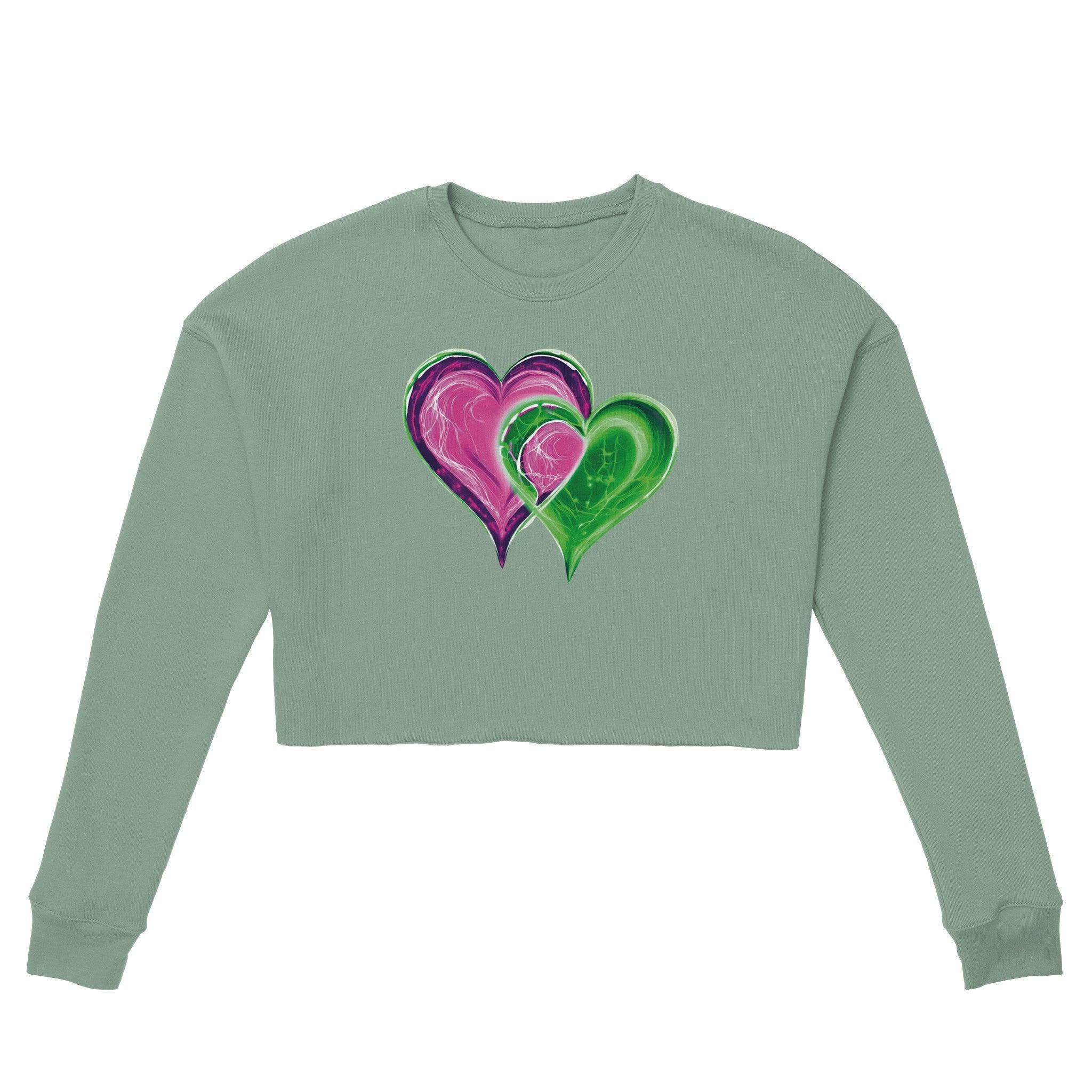 'Love' Cropped Sweatshirt - POMA