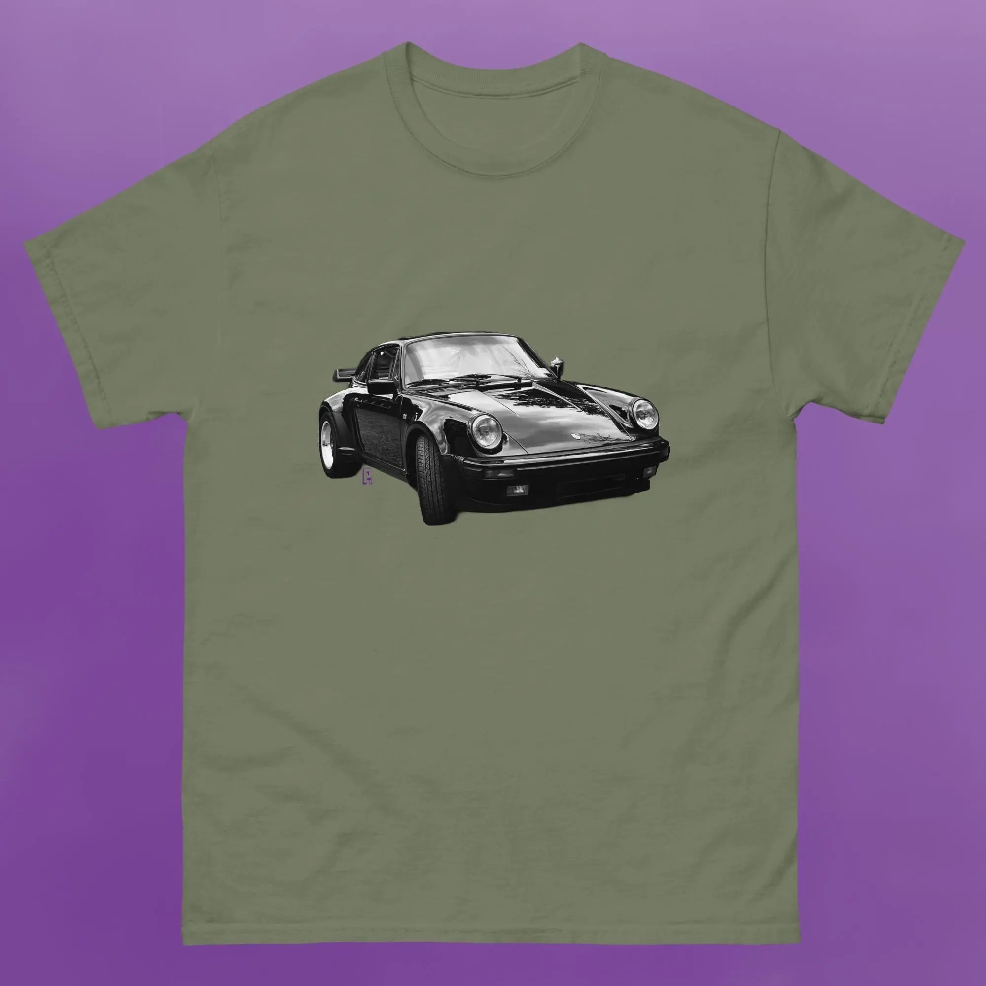 '80's Yuppie Porsche' Boyfriend T-shirt - Image #15