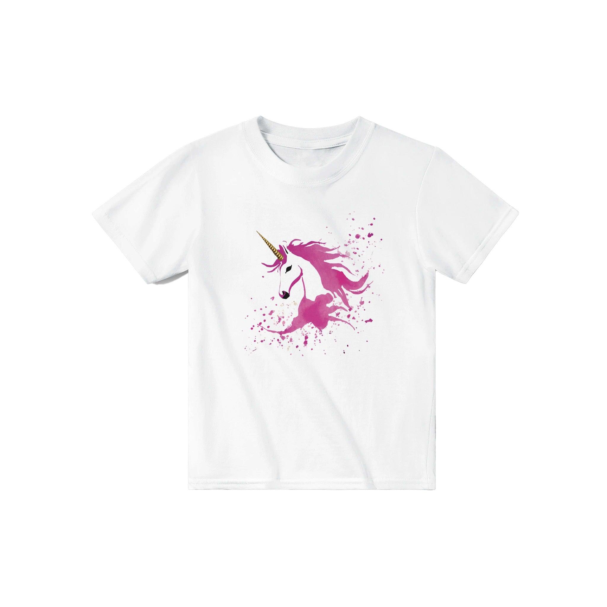 'Unicorn Splash' Baby Tee - POMA