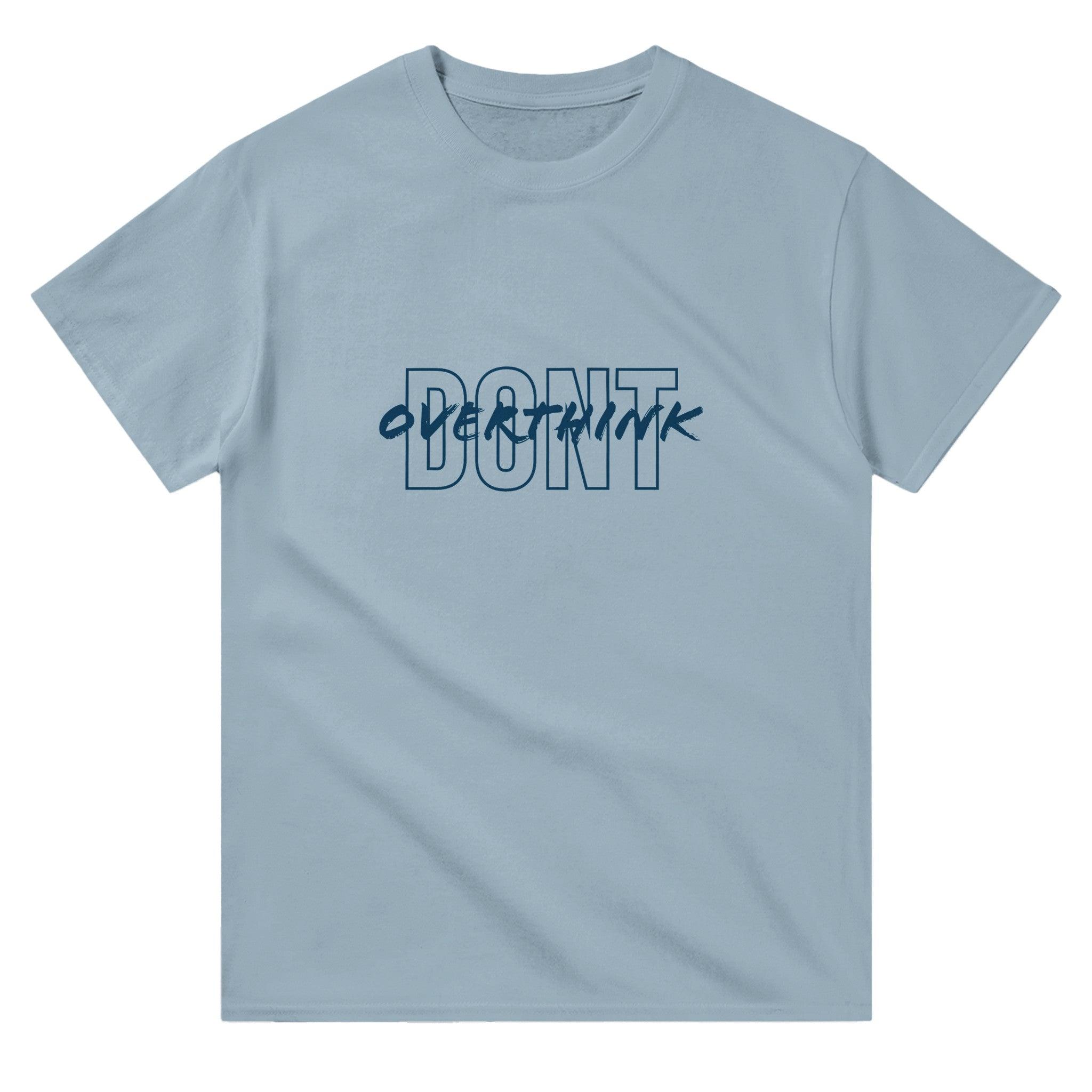 'Don't overthink' Boyfriend T-shirt - POMA