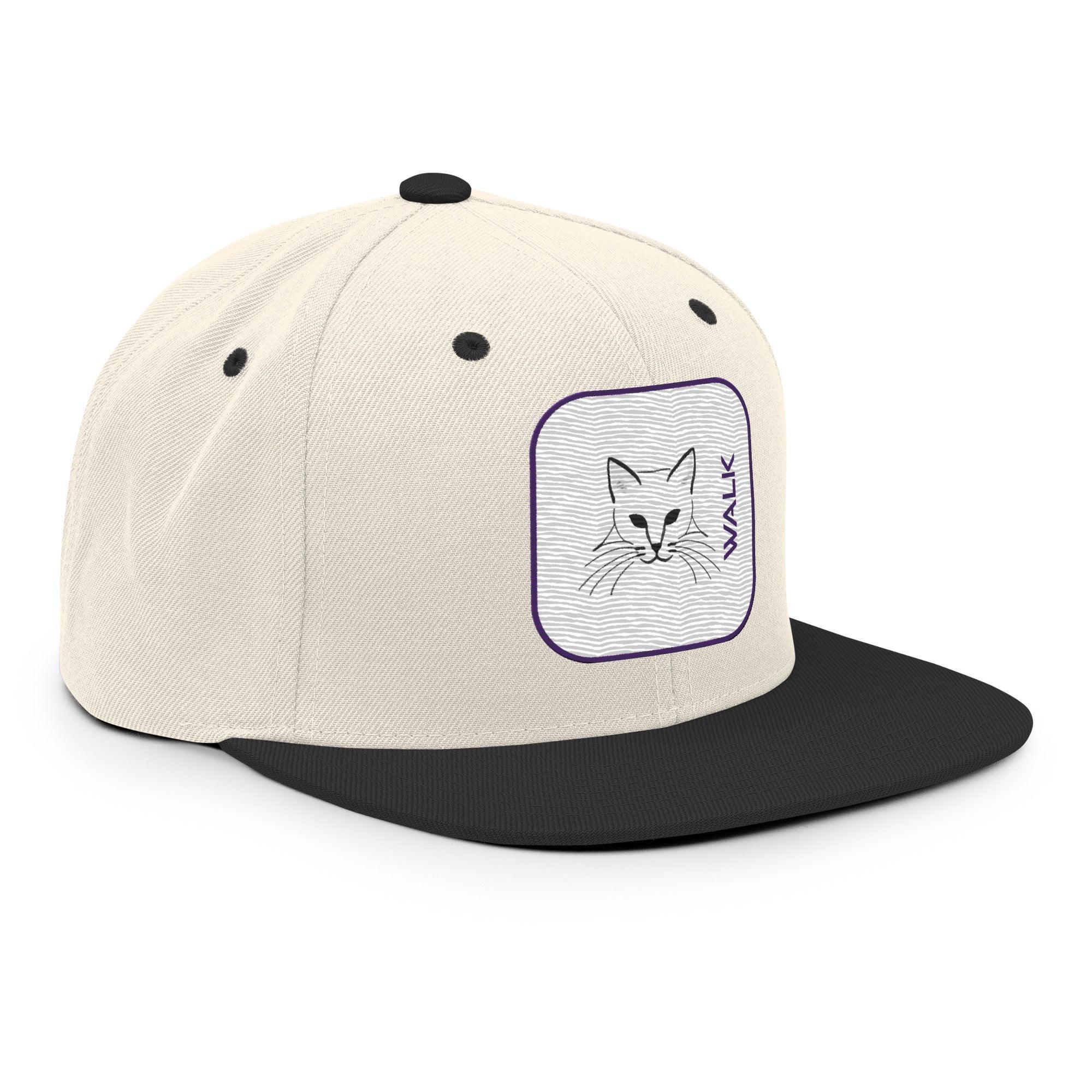 'Cat Walk' Snapback Hat - POMA Graphics