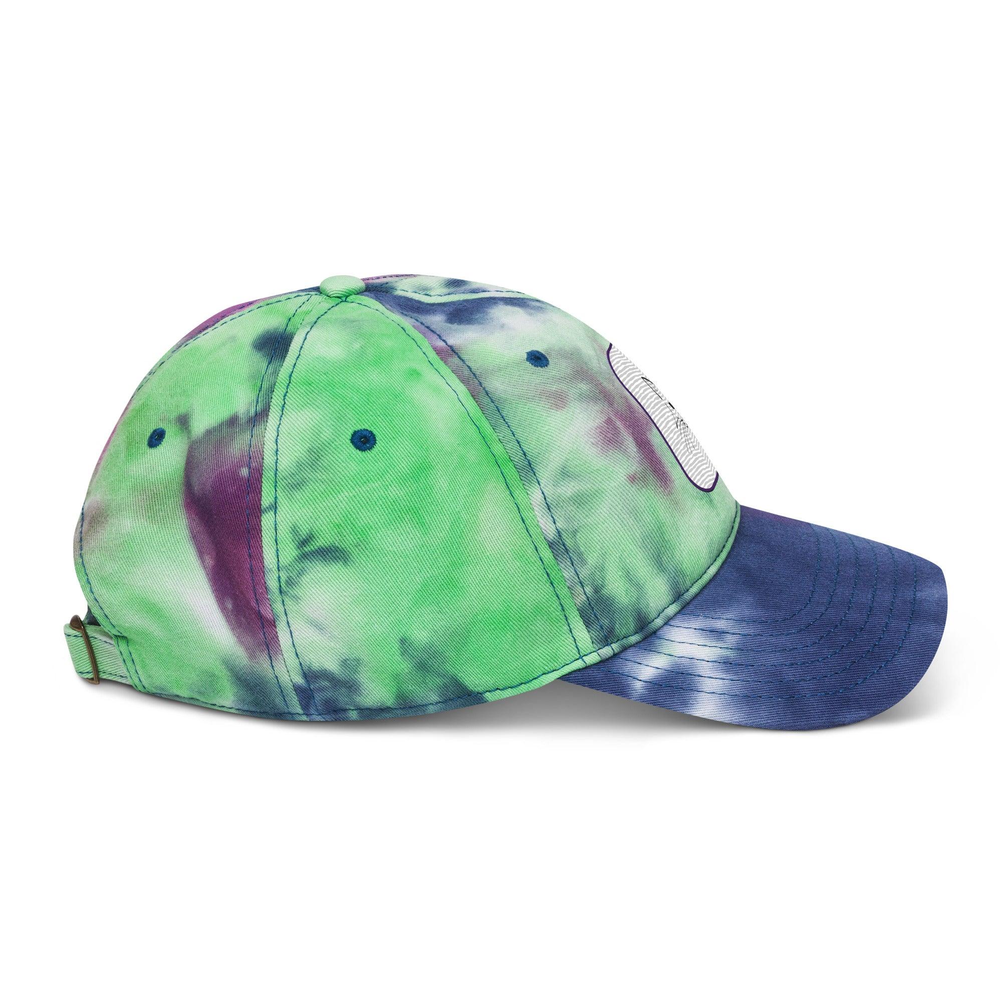 'Cat Walk' Tie dye hat - POMA Graphics