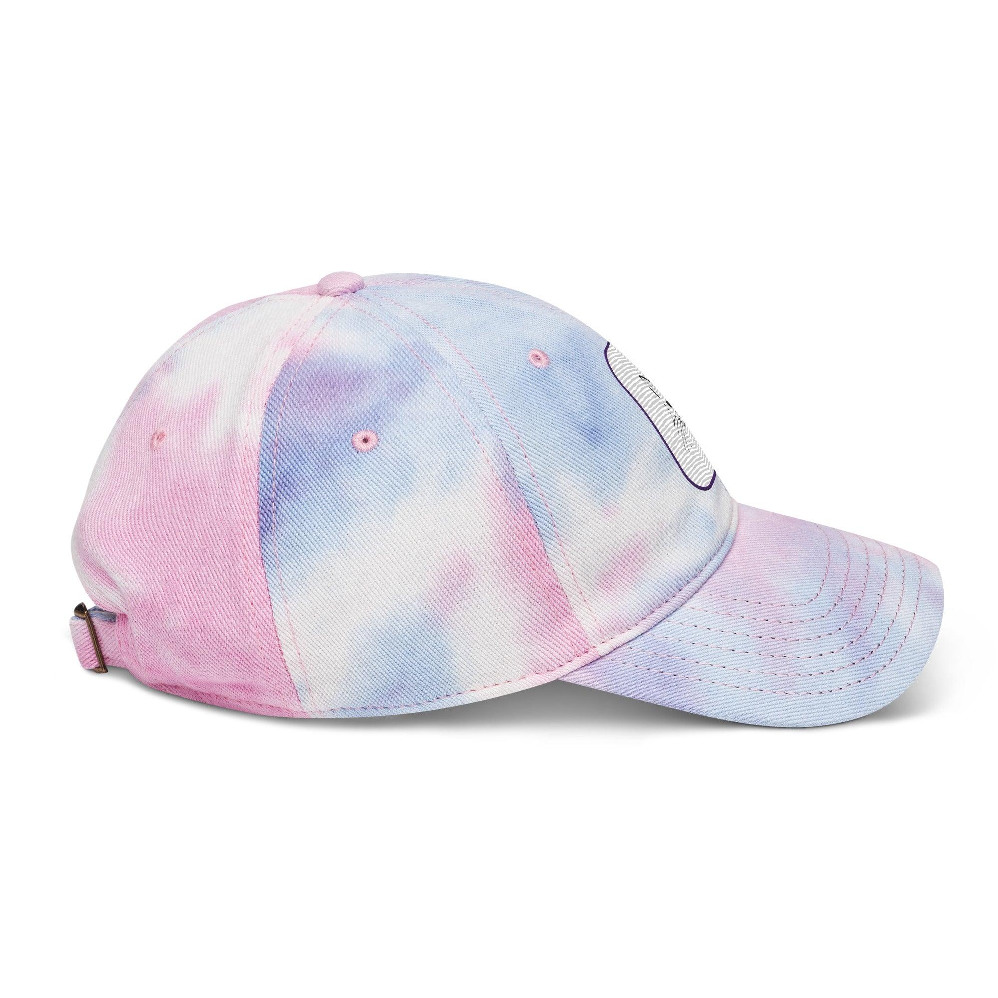 'Cat Walk' Tie dye hat - POMA Graphics