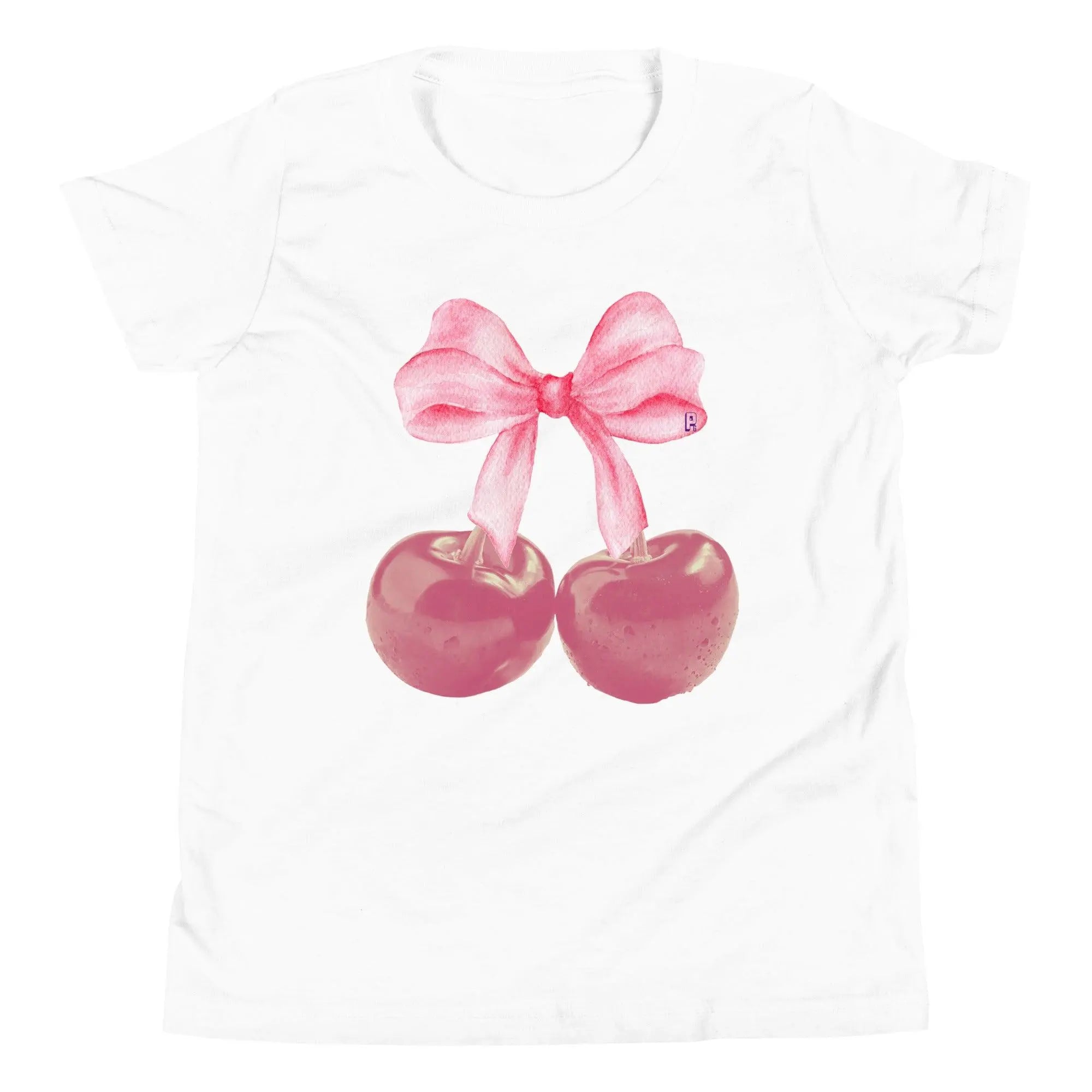 'With a Bow' Baby Tee - POMA Graphics