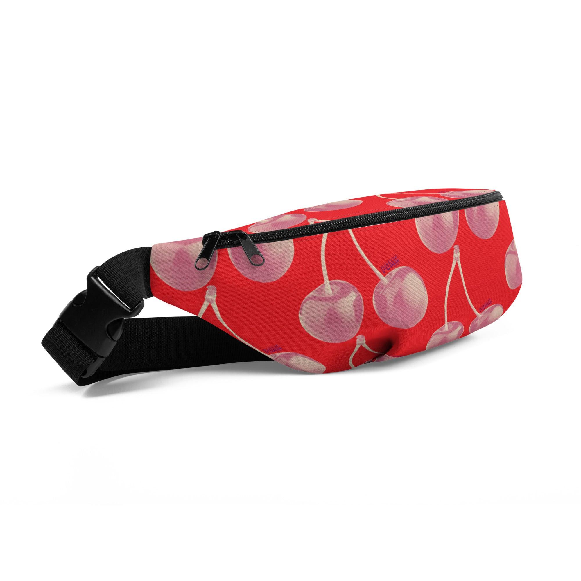 'Cherry POMA' Red Bum Bag - POMA Graphics