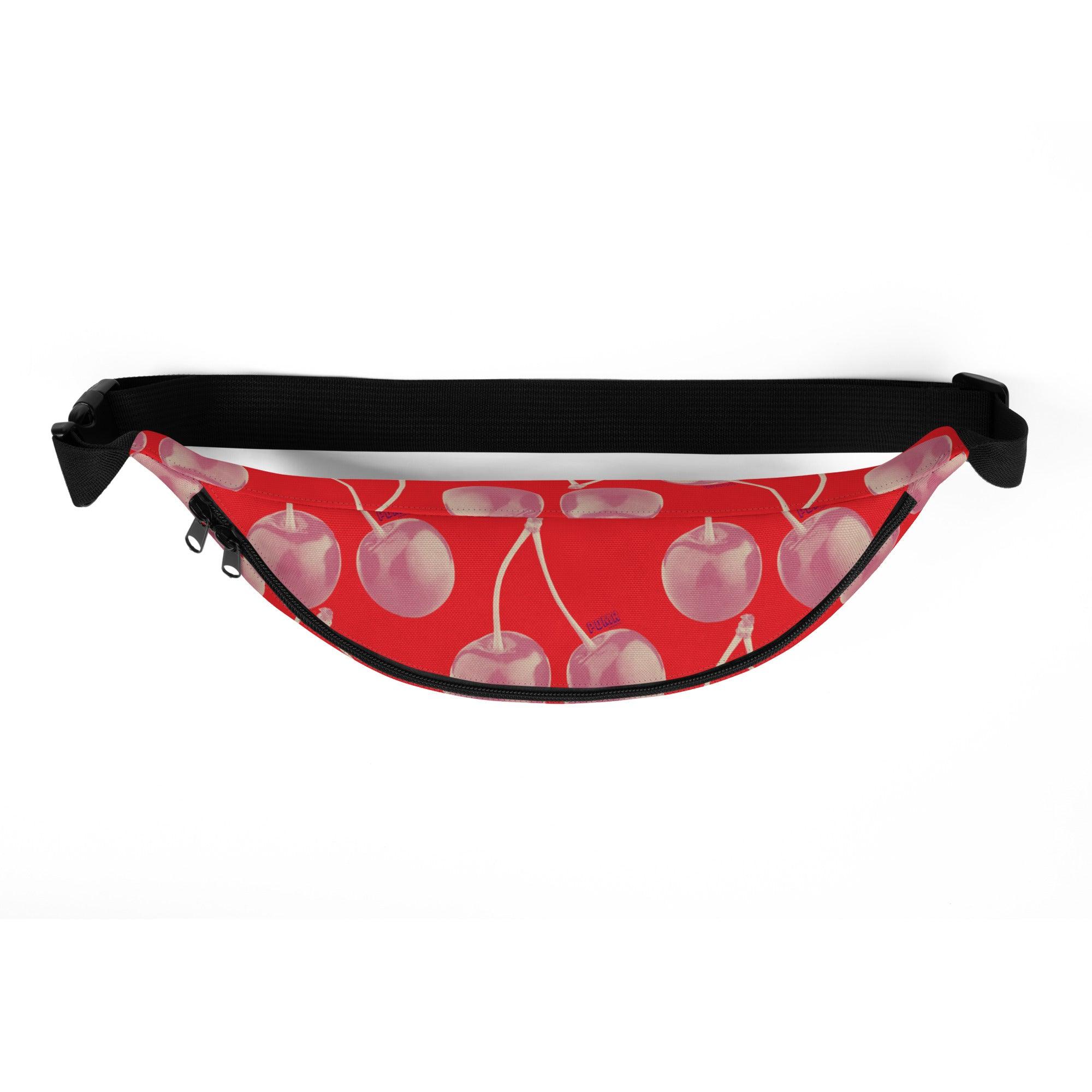 'Cherry POMA' Red Bum Bag - POMA Graphics