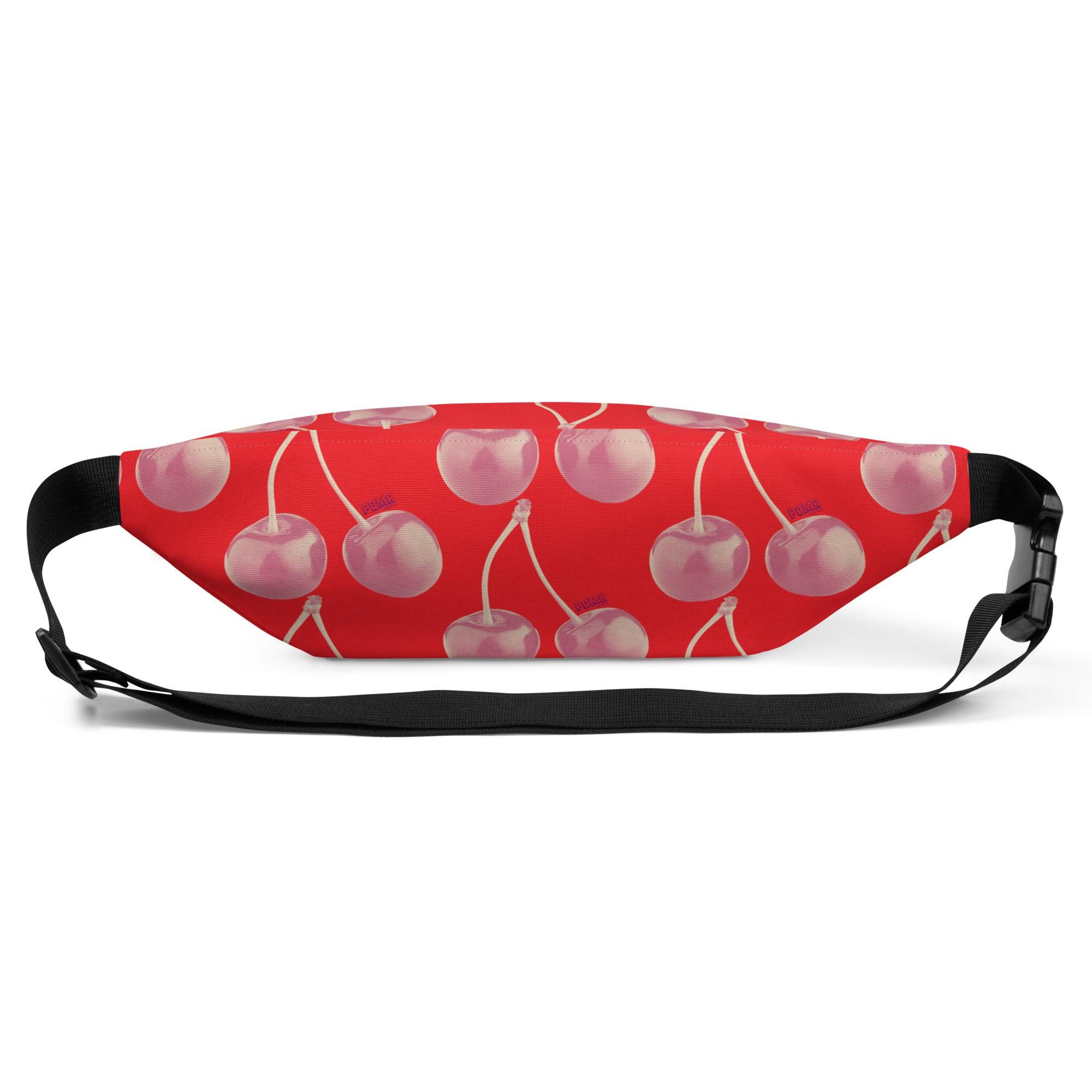 'Cherry POMA' Red Bum Bag - POMA Graphics