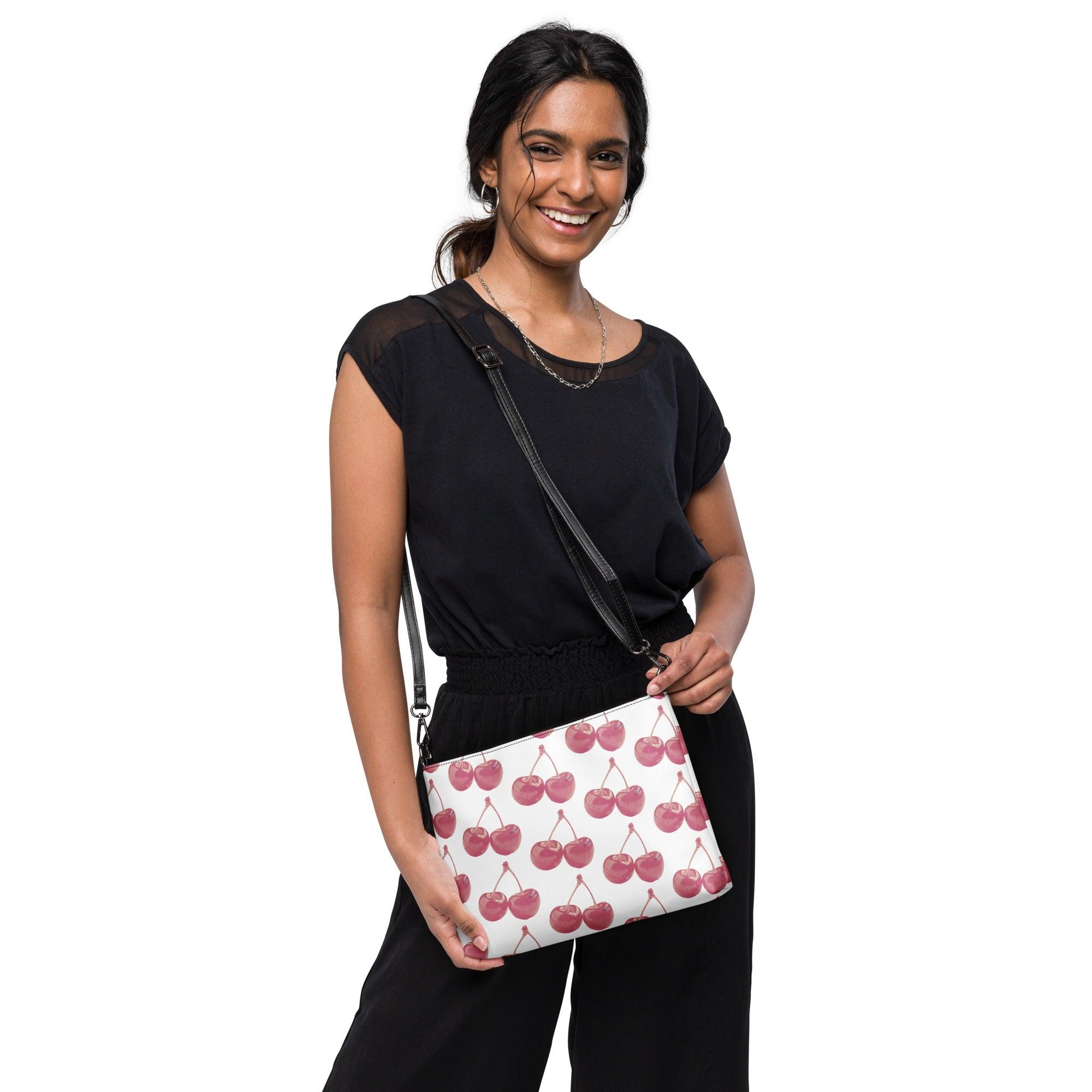 'Cherry Red' Crossbody bag - POMA Graphics