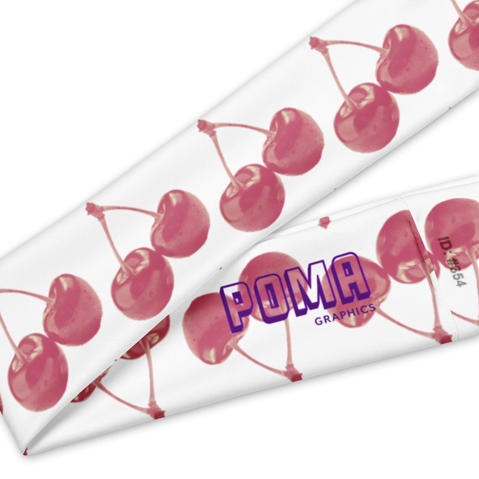 'Cherry Red' Headband - POMA Graphics