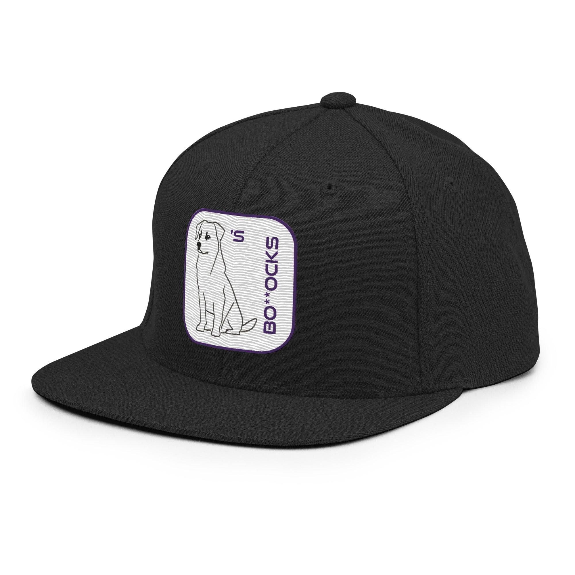 'Dog's Bo**ocks' Snapback Hat - POMA Graphics