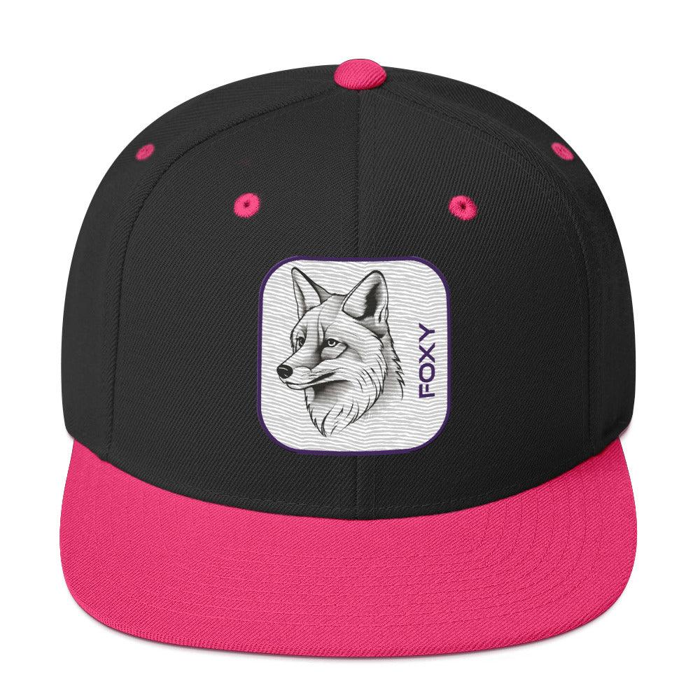 'Foxy' Snapback Hat - POMA Graphics