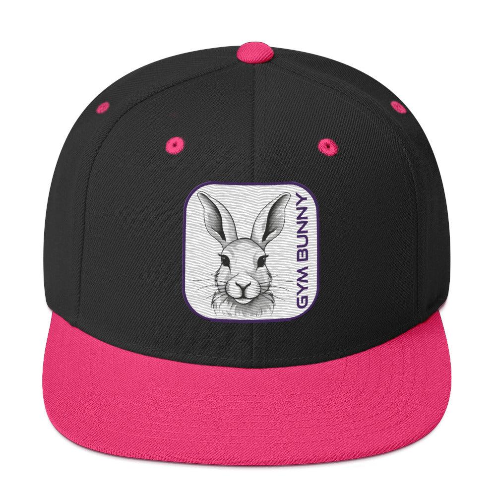 'Gym Bunny' Snapback Hat - POMA Graphics