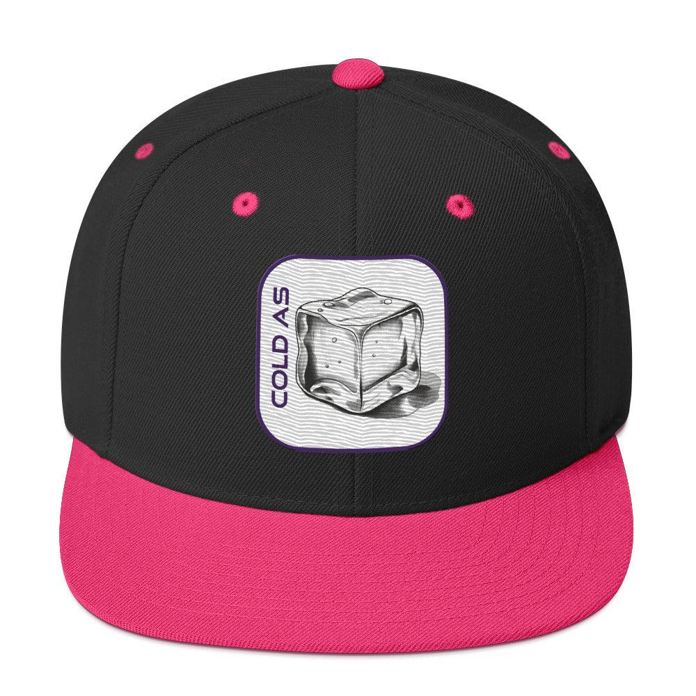 'Cold As Ice' Snapback Hat - POMA Graphics