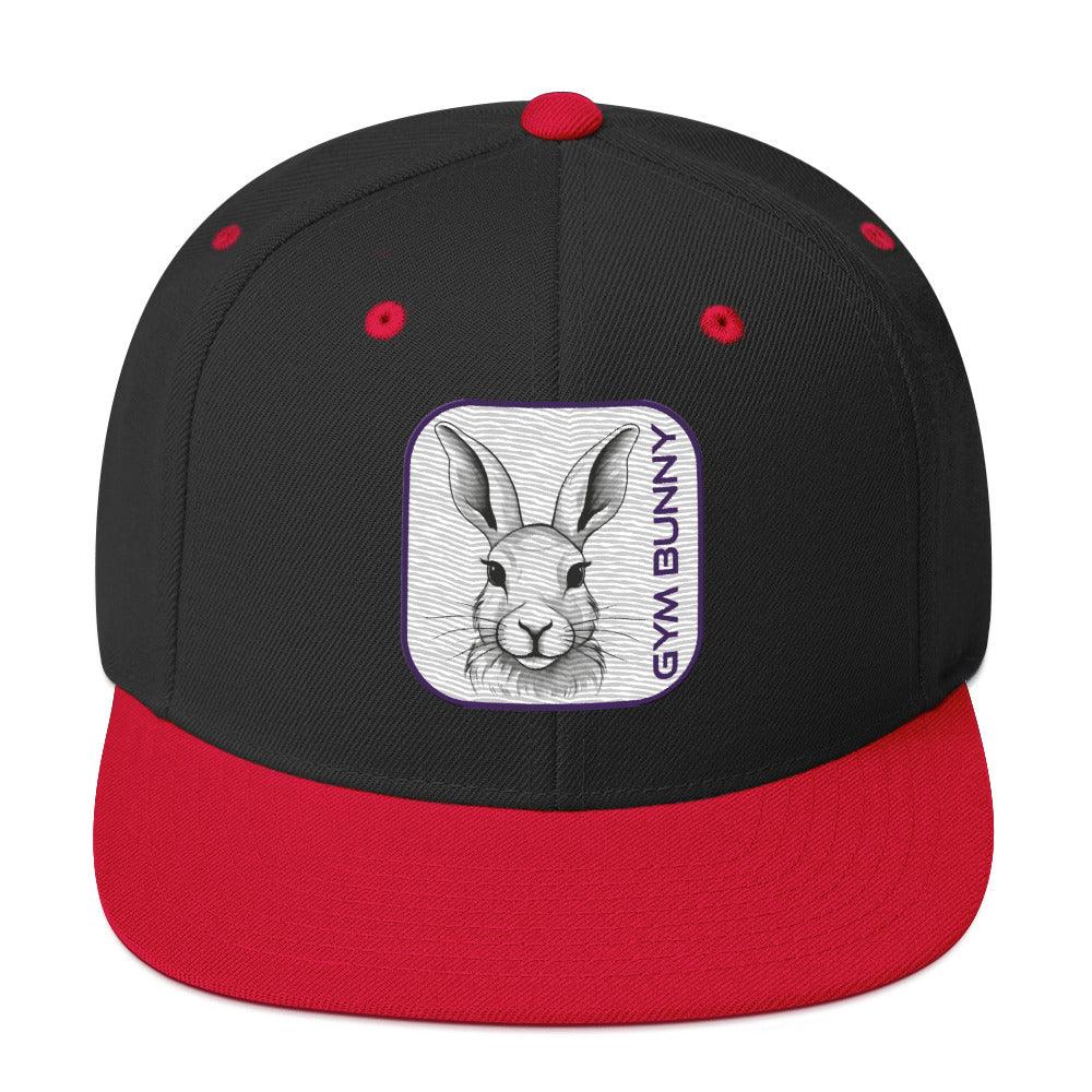 'Gym Bunny' Snapback Hat - POMA Graphics