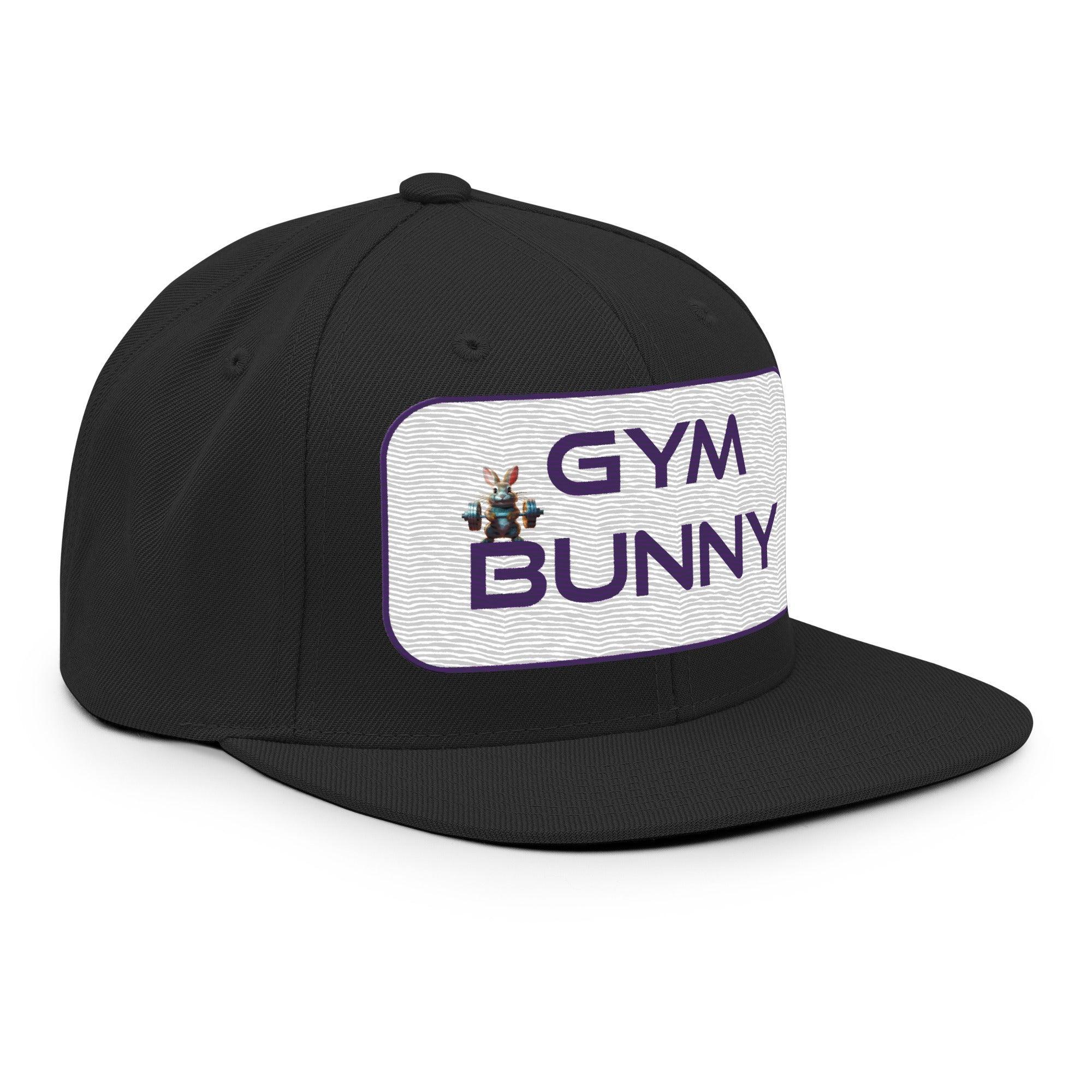 'Gym Bunny' Snapback Hat - POMA Graphics