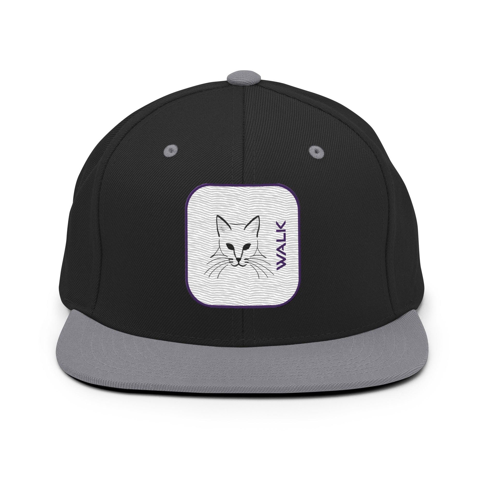 'Cat Walk' Snapback Hat - POMA Graphics