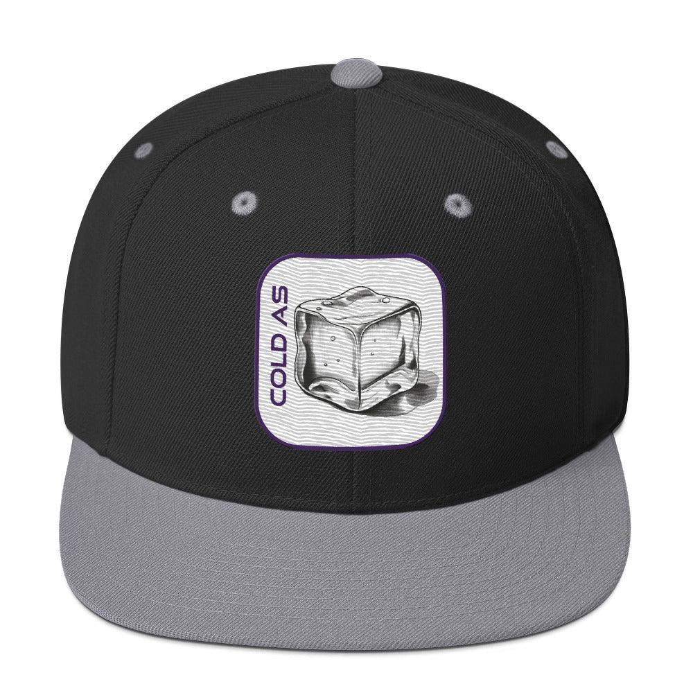 'Cold As Ice' Snapback Hat - POMA Graphics