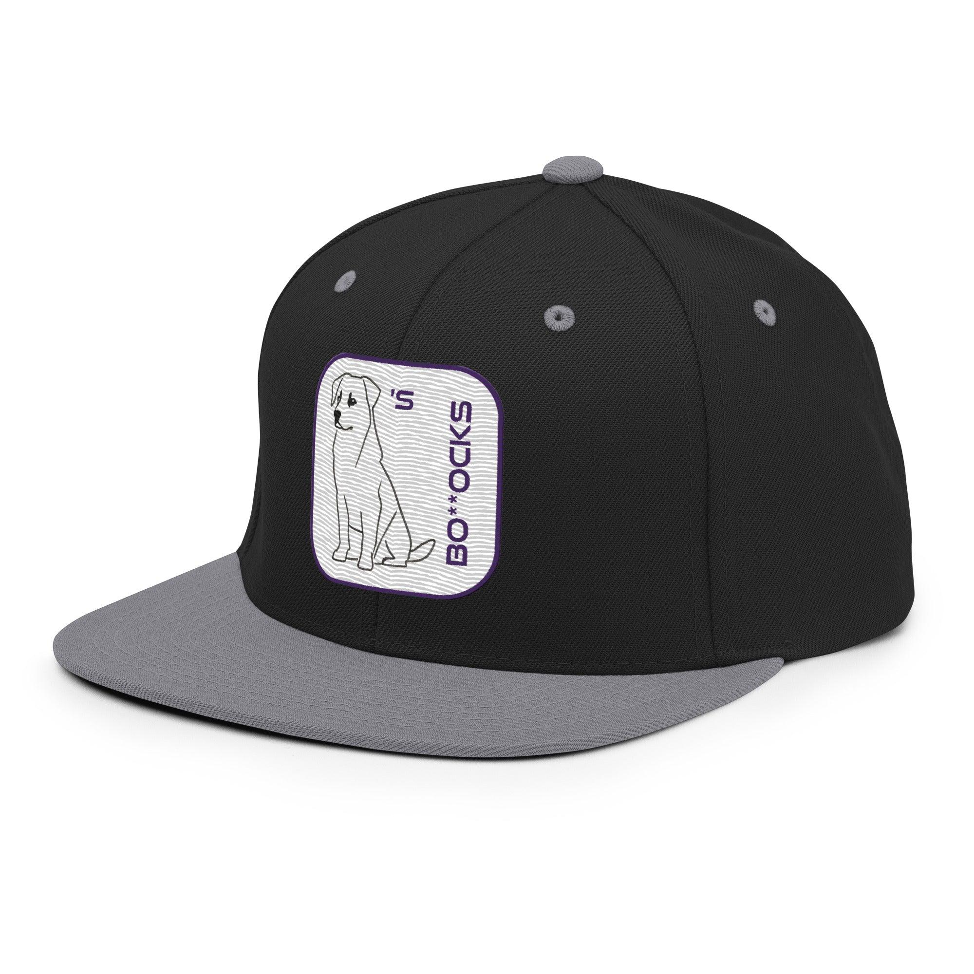 'Dog's Bo**ocks' Snapback Hat - POMA Graphics