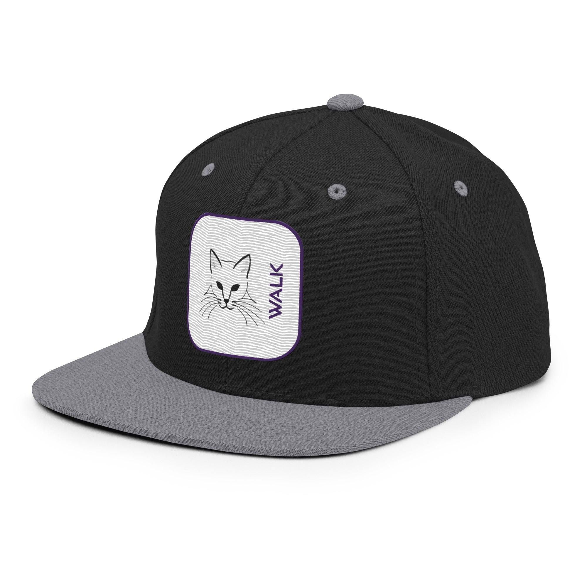 'Cat Walk' Snapback Hat - POMA Graphics