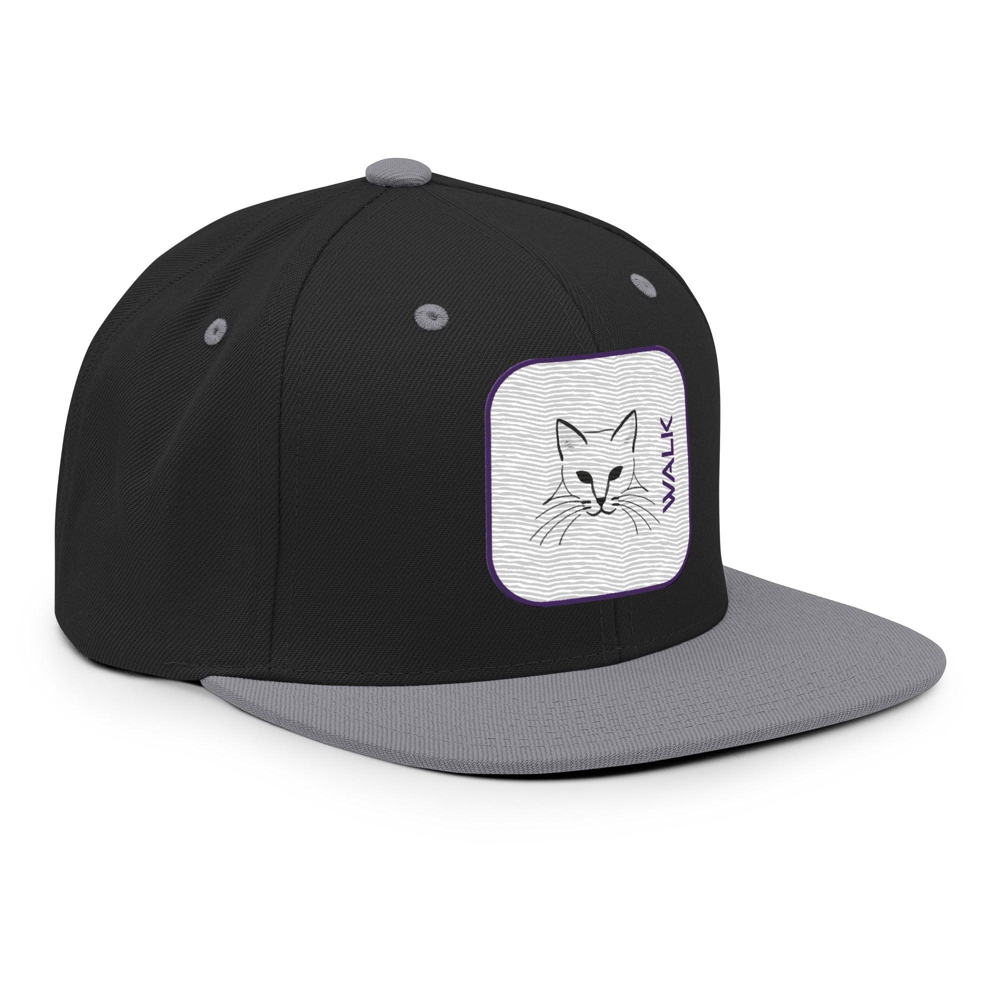 'Cat Walk' Snapback Hat - POMA Graphics