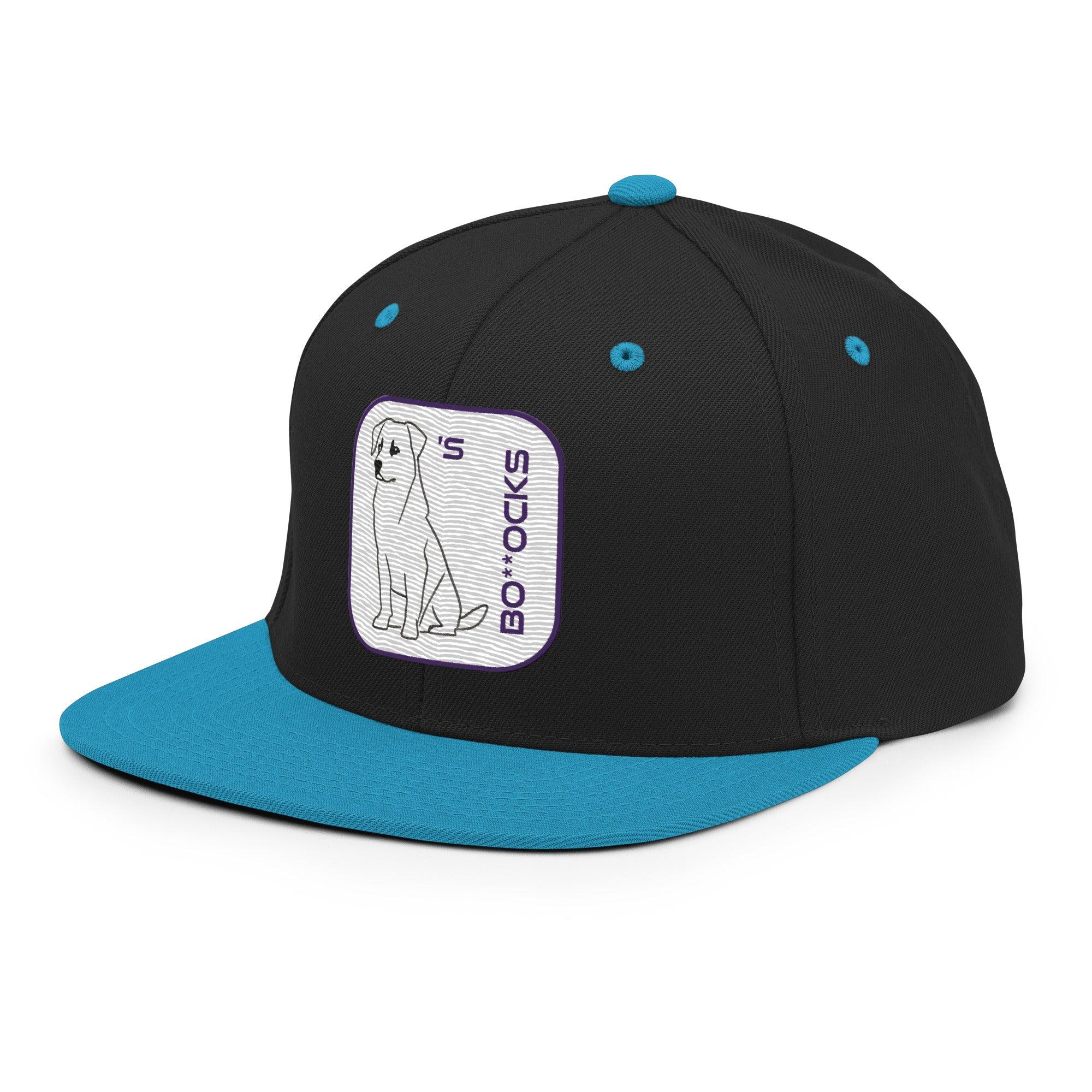 'Dog's Bo**ocks' Snapback Hat - POMA Graphics