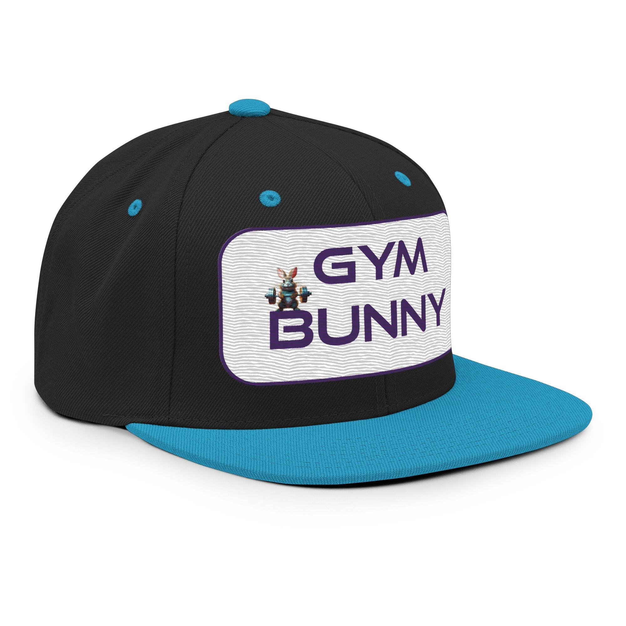 'Gym Bunny' Snapback Hat - POMA Graphics