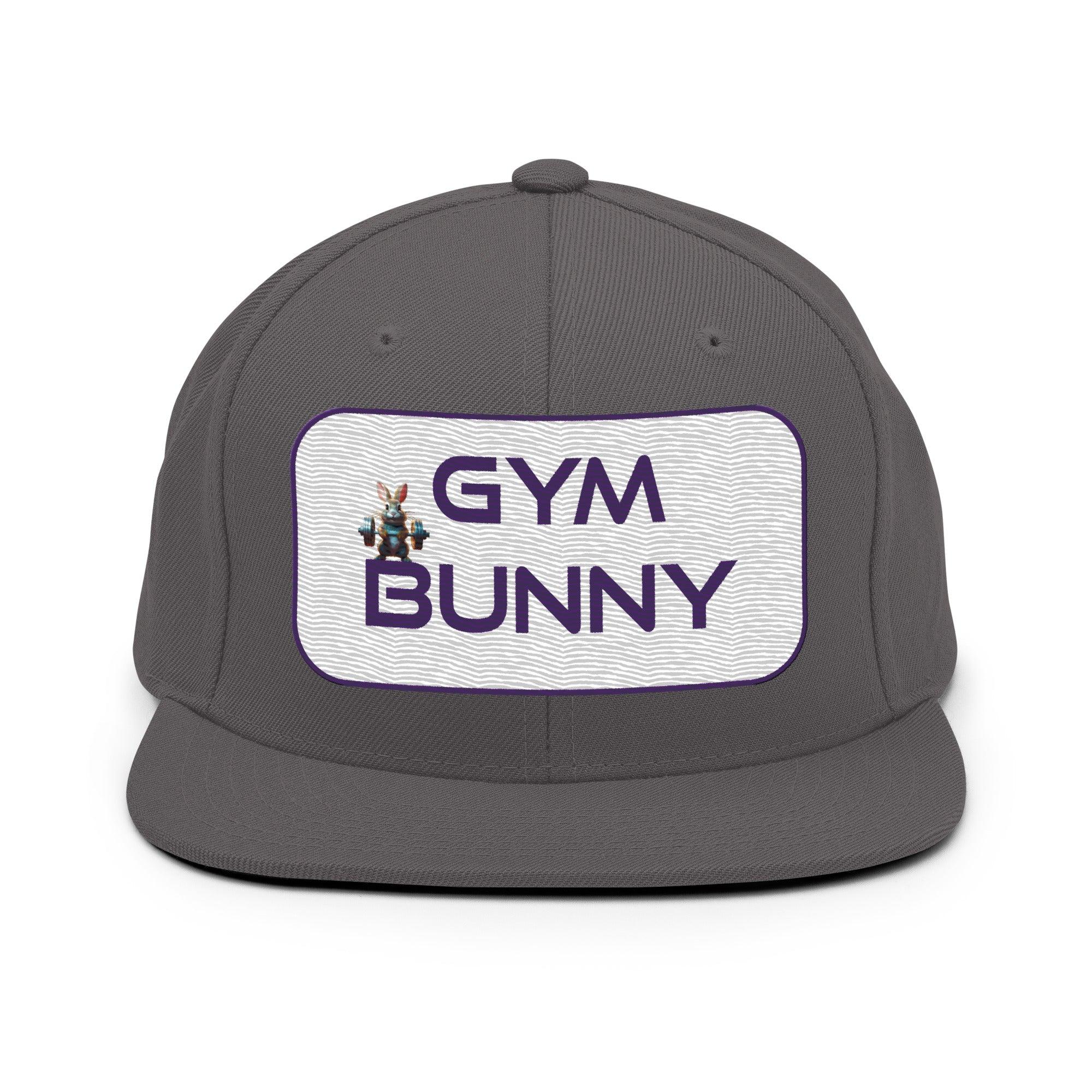 'Gym Bunny' Snapback Hat - POMA Graphics