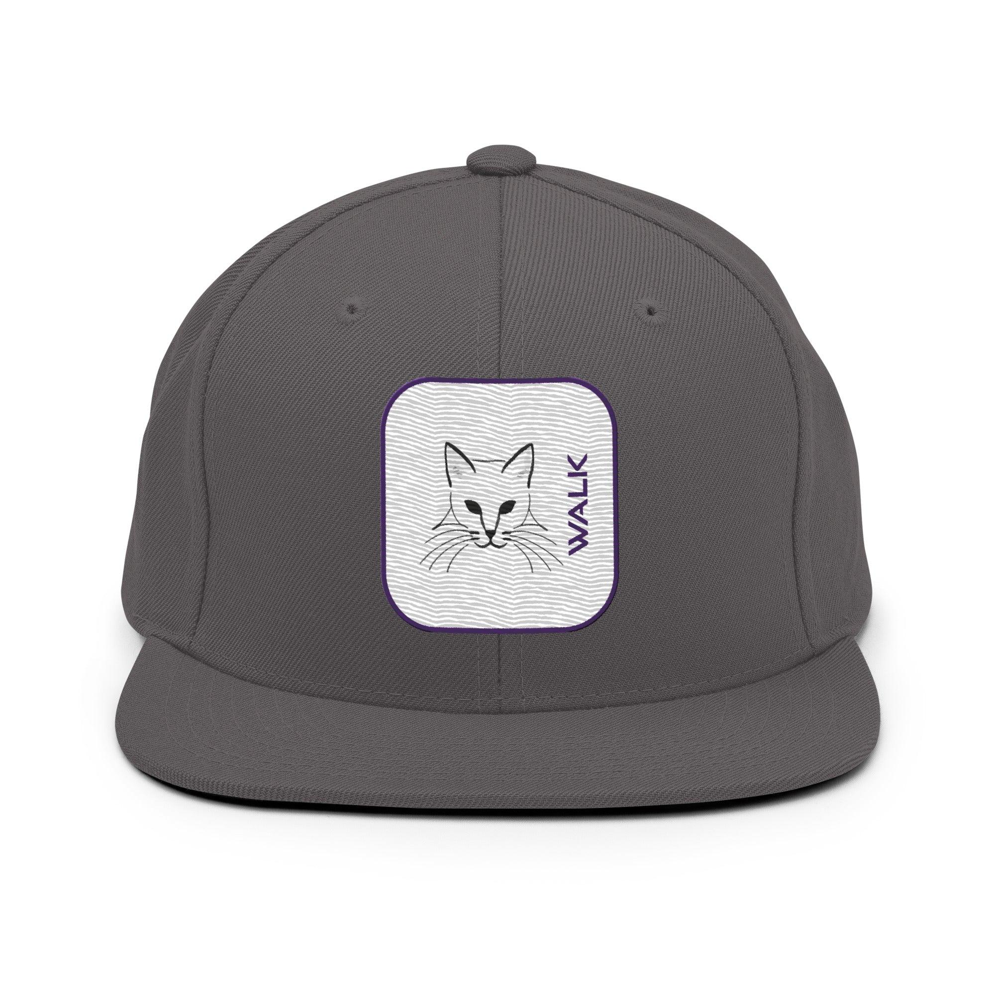 'Cat Walk' Snapback Hat - POMA Graphics