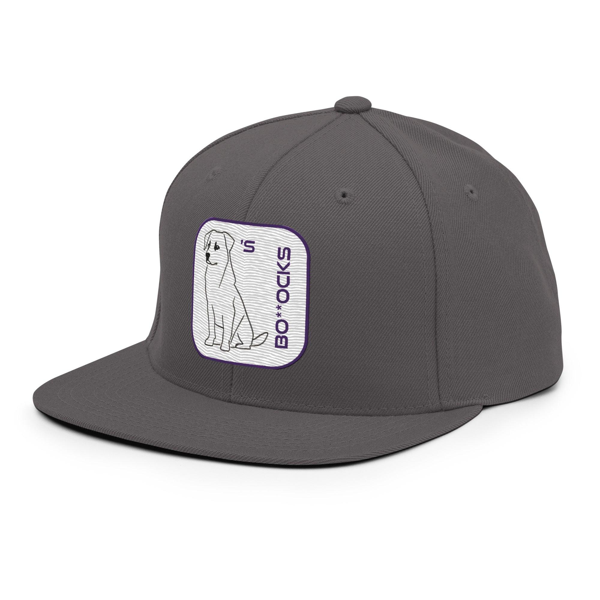 'Dog's Bo**ocks' Snapback Hat - POMA Graphics