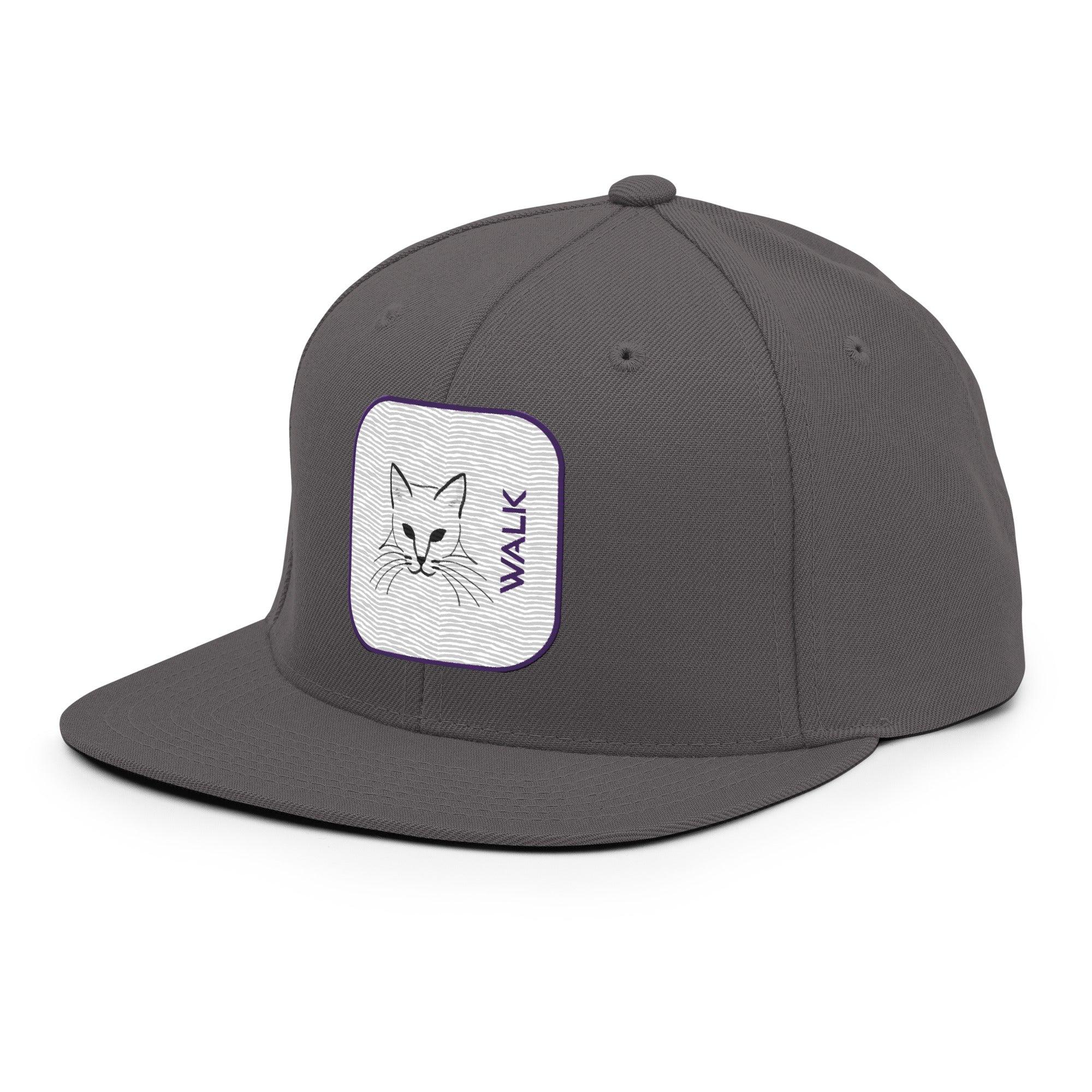 'Cat Walk' Snapback Hat - POMA Graphics