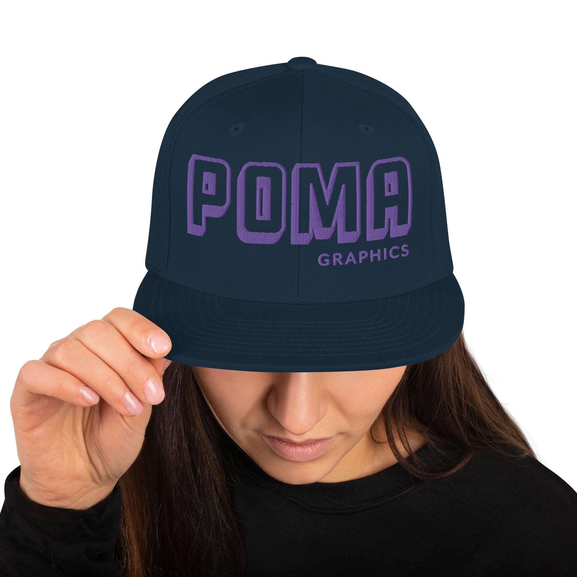 'POMA Graphics' Snapback Hat - POMA Graphics