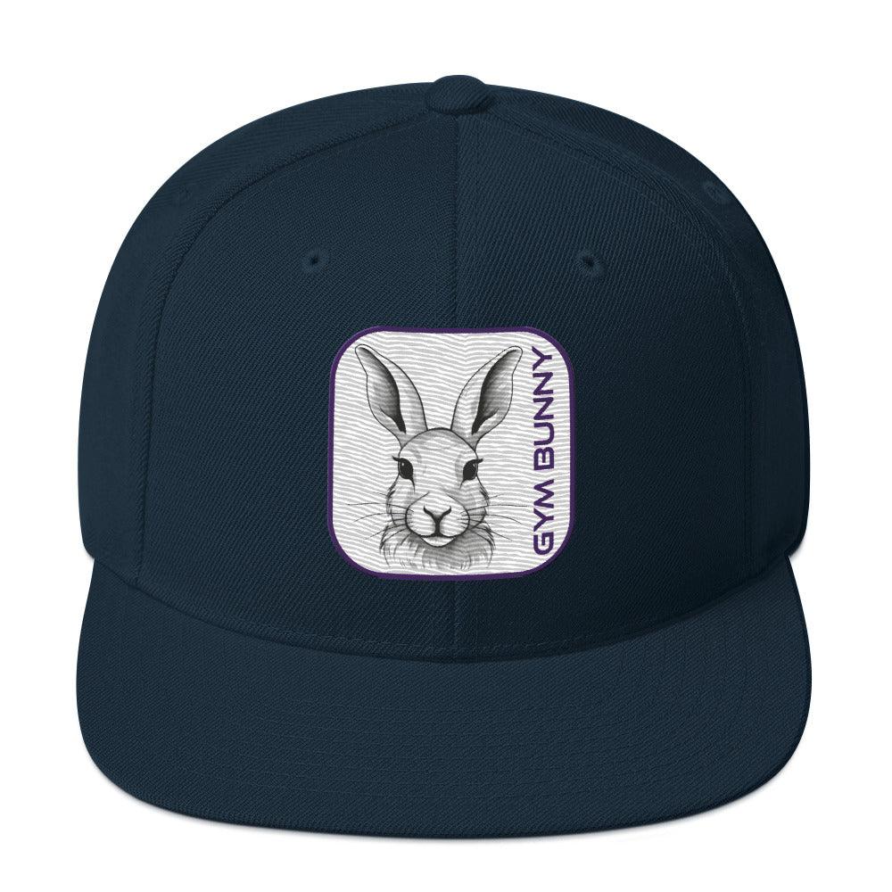 'Gym Bunny' Snapback Hat - POMA Graphics