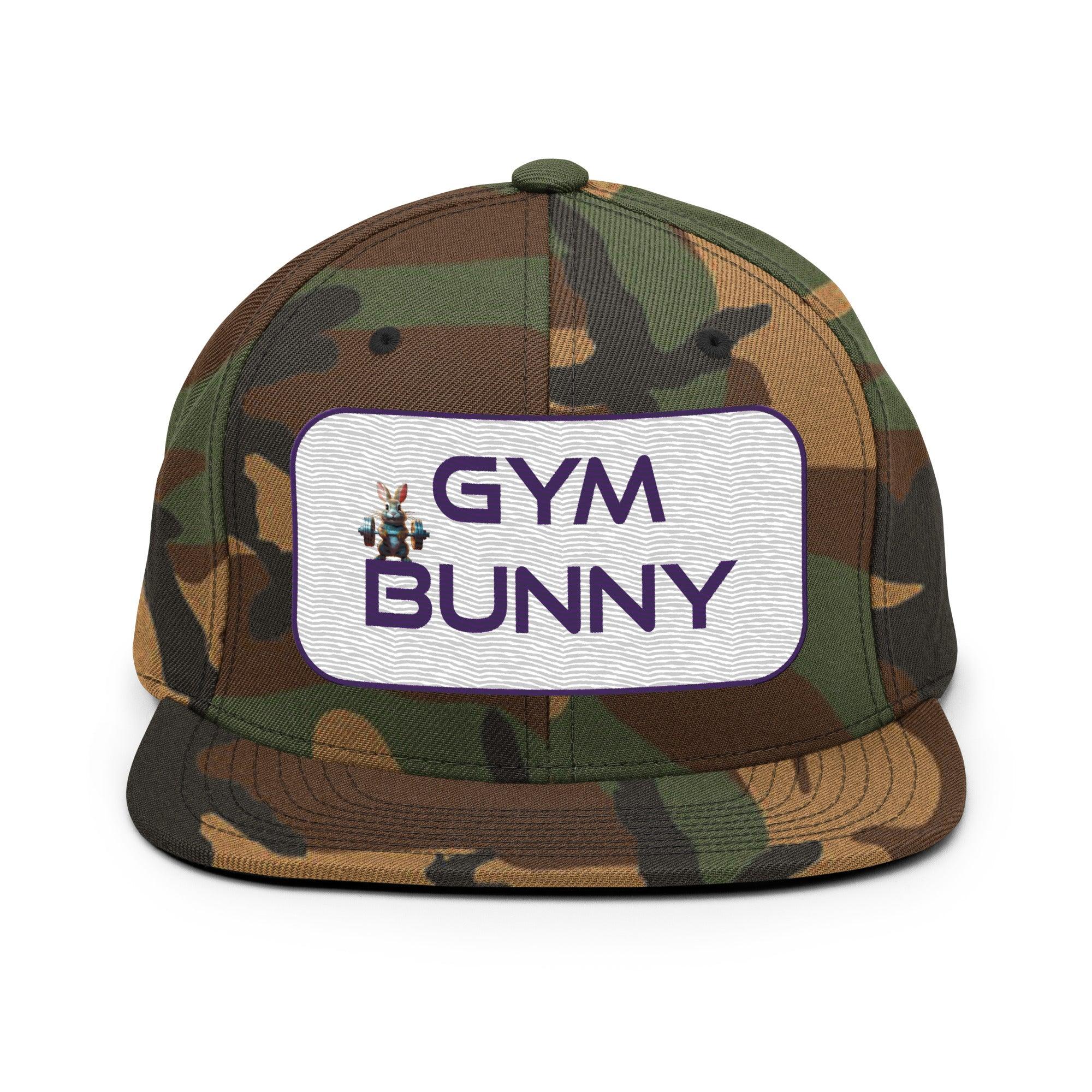 'Gym Bunny' Snapback Hat - POMA Graphics