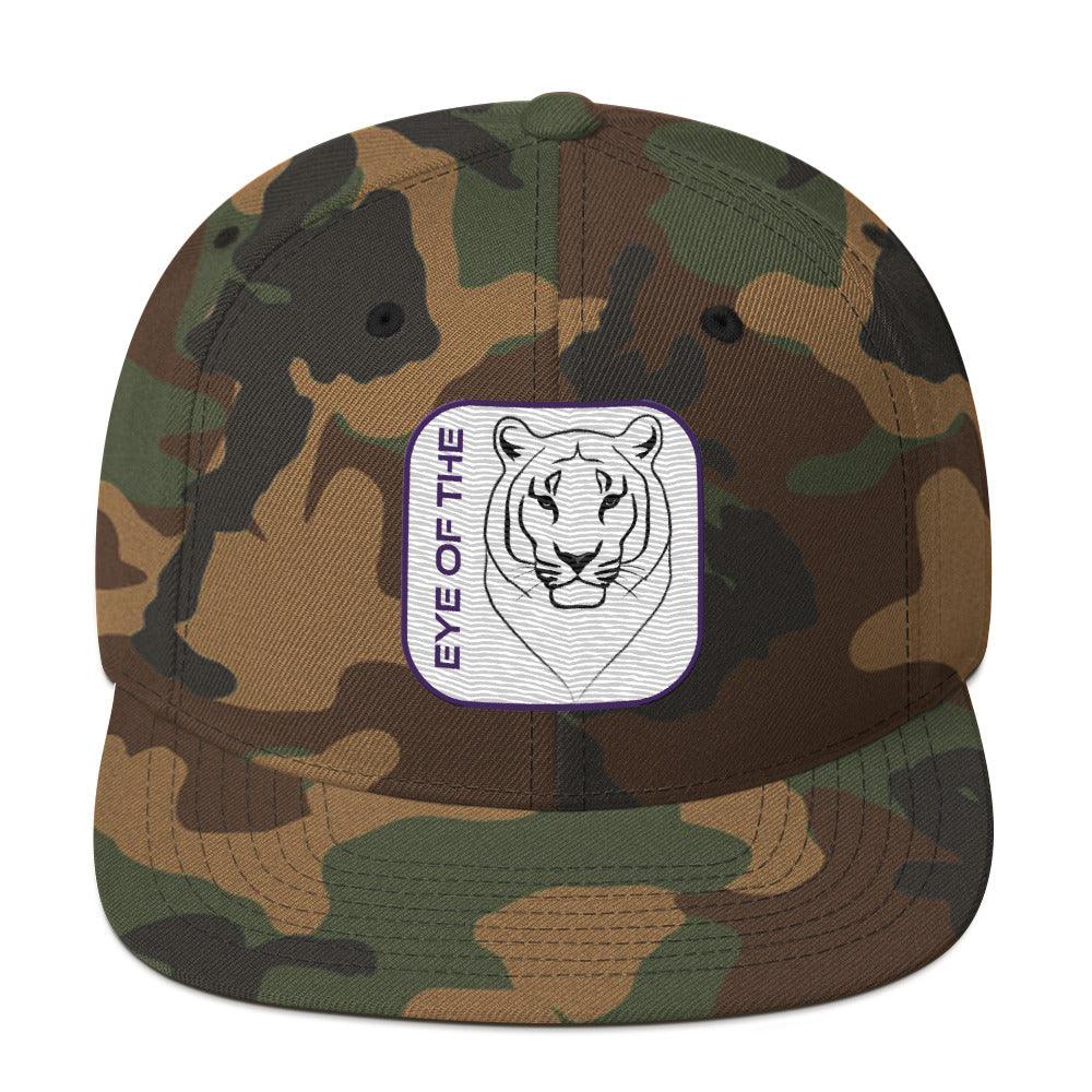 'Eye Of The Tiger' Snapback Hat - POMA Graphics