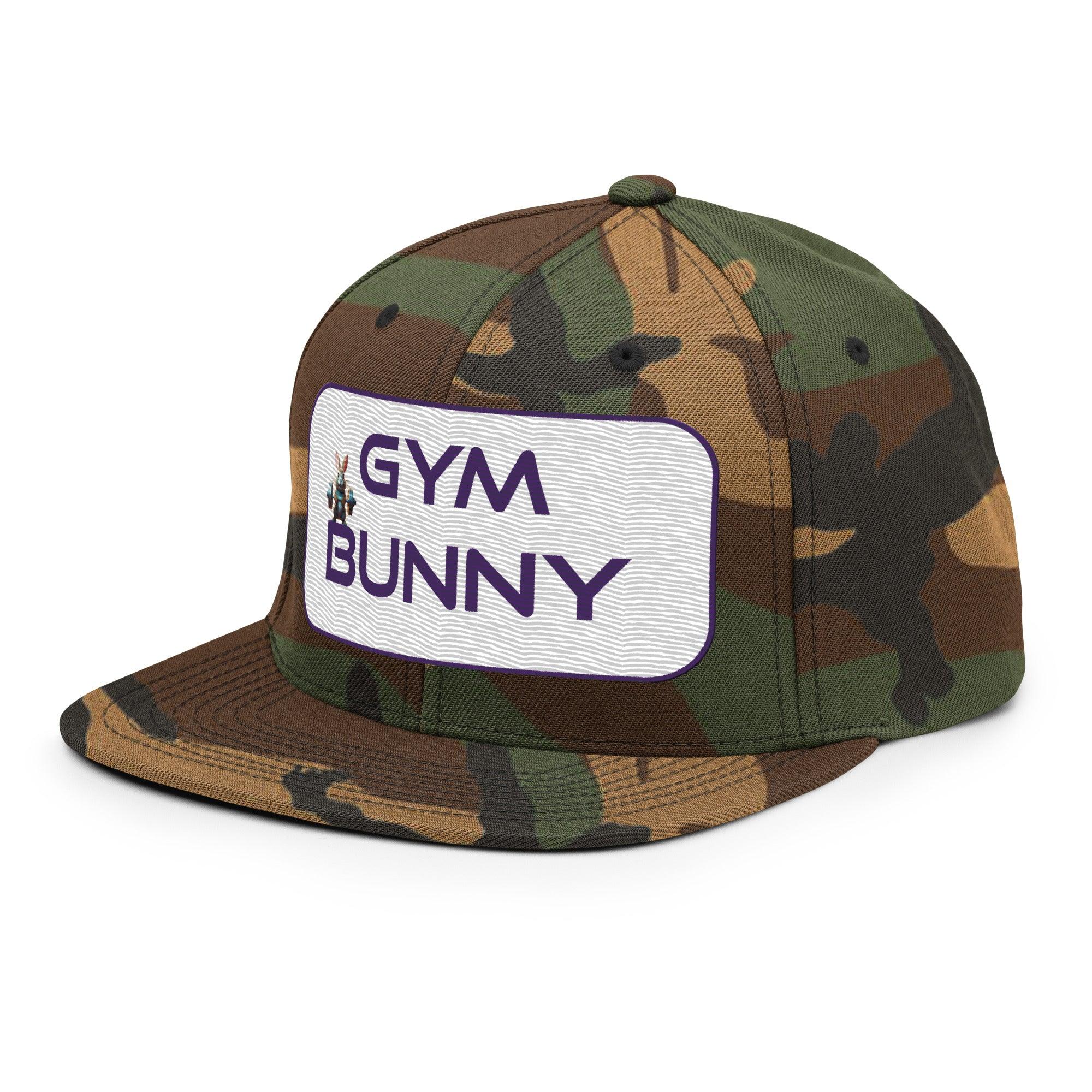 'Gym Bunny' Snapback Hat - POMA Graphics