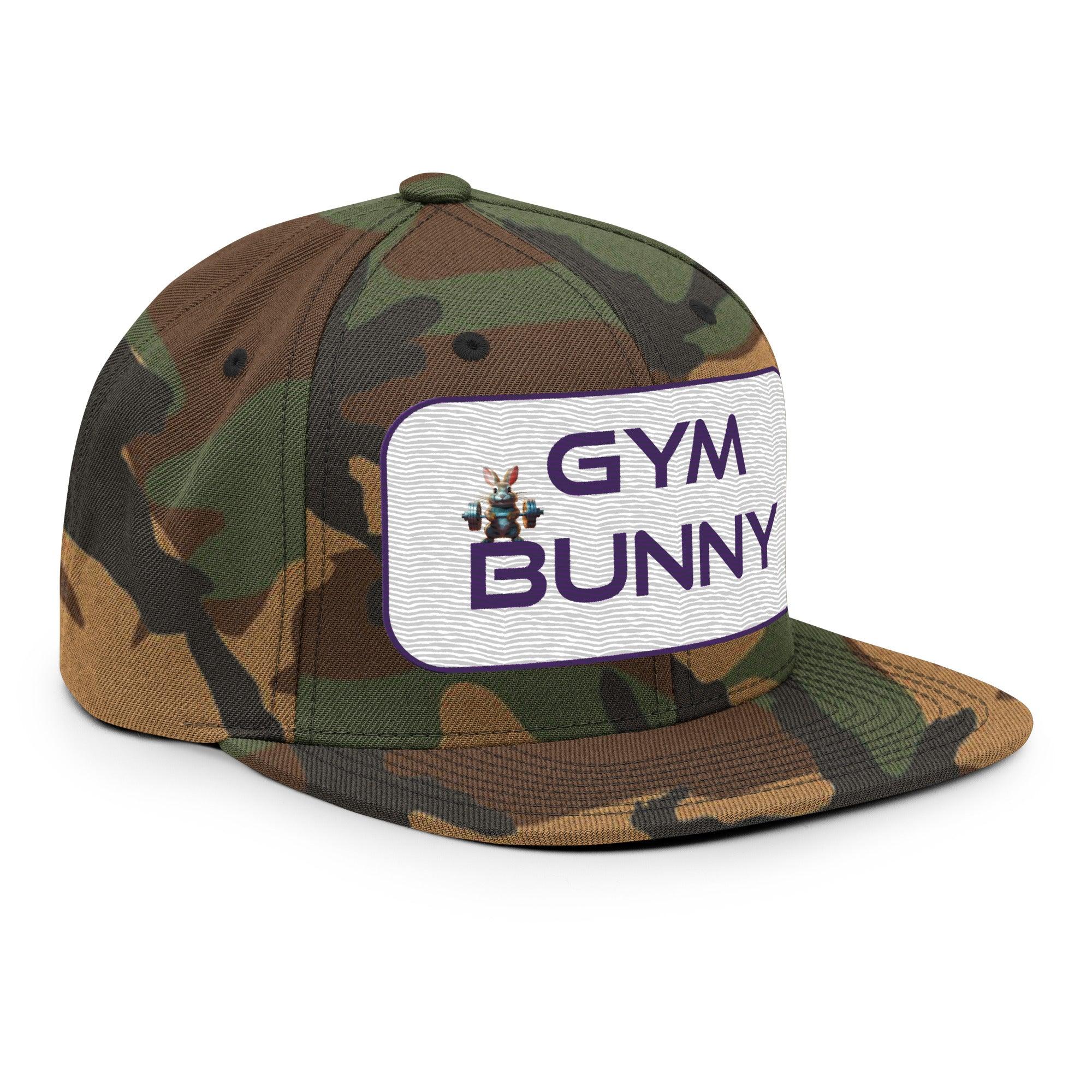 'Gym Bunny' Snapback Hat - POMA Graphics