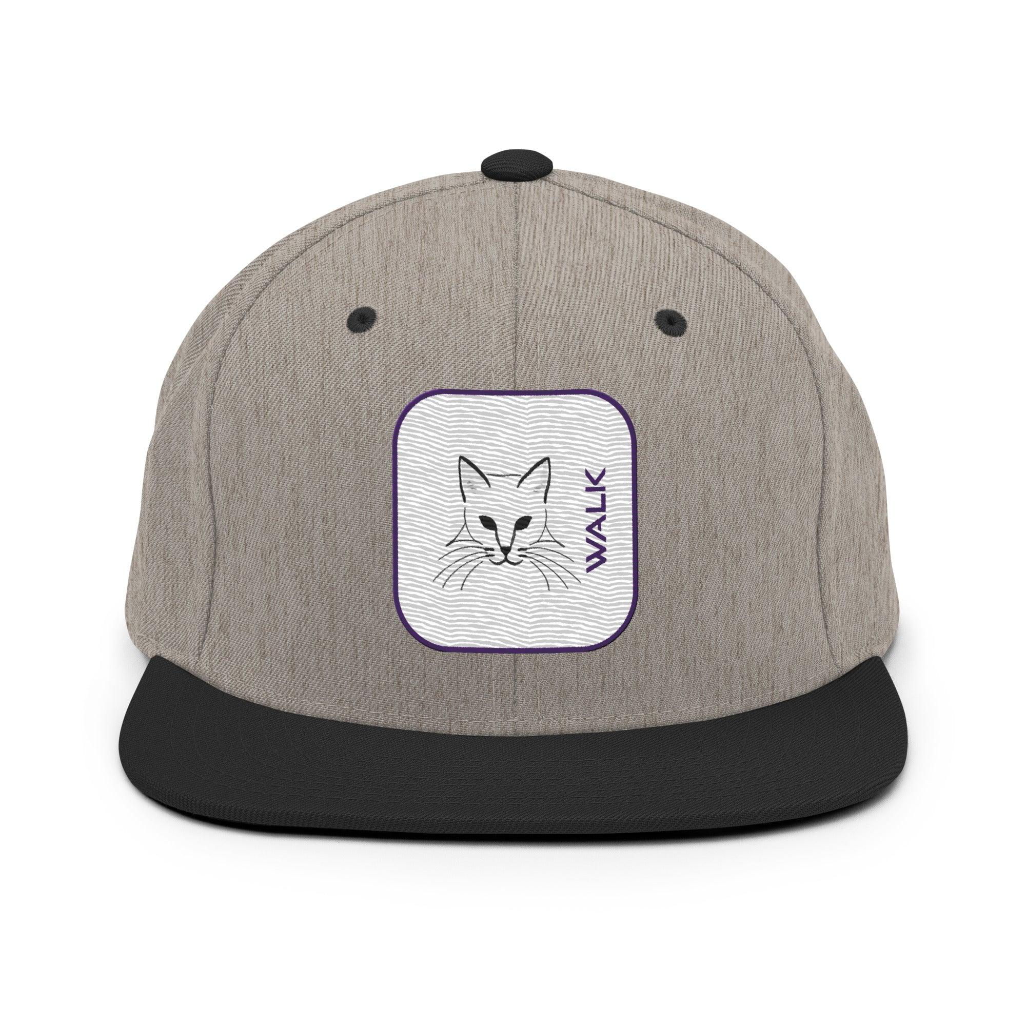 'Cat Walk' Snapback Hat - POMA Graphics