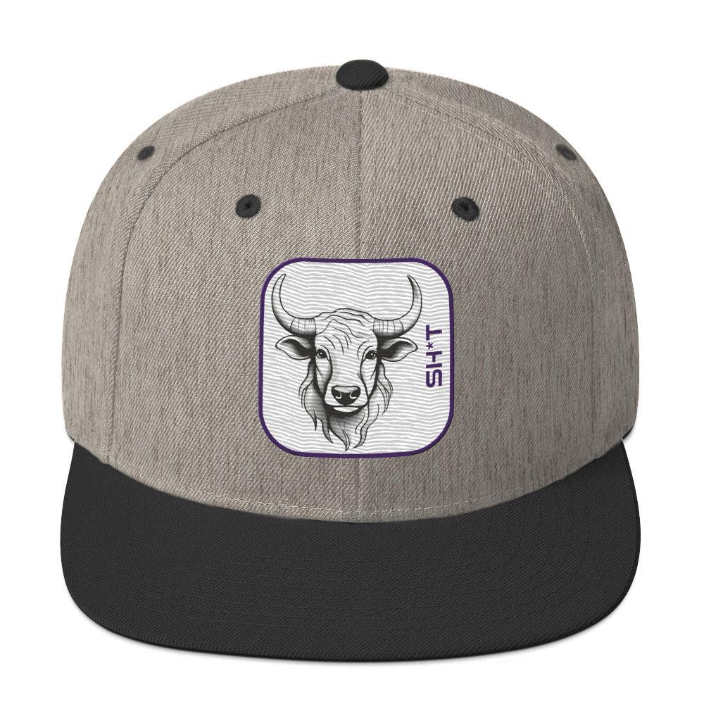 'Bull Sh*t' Snapback Hat - POMA Graphics